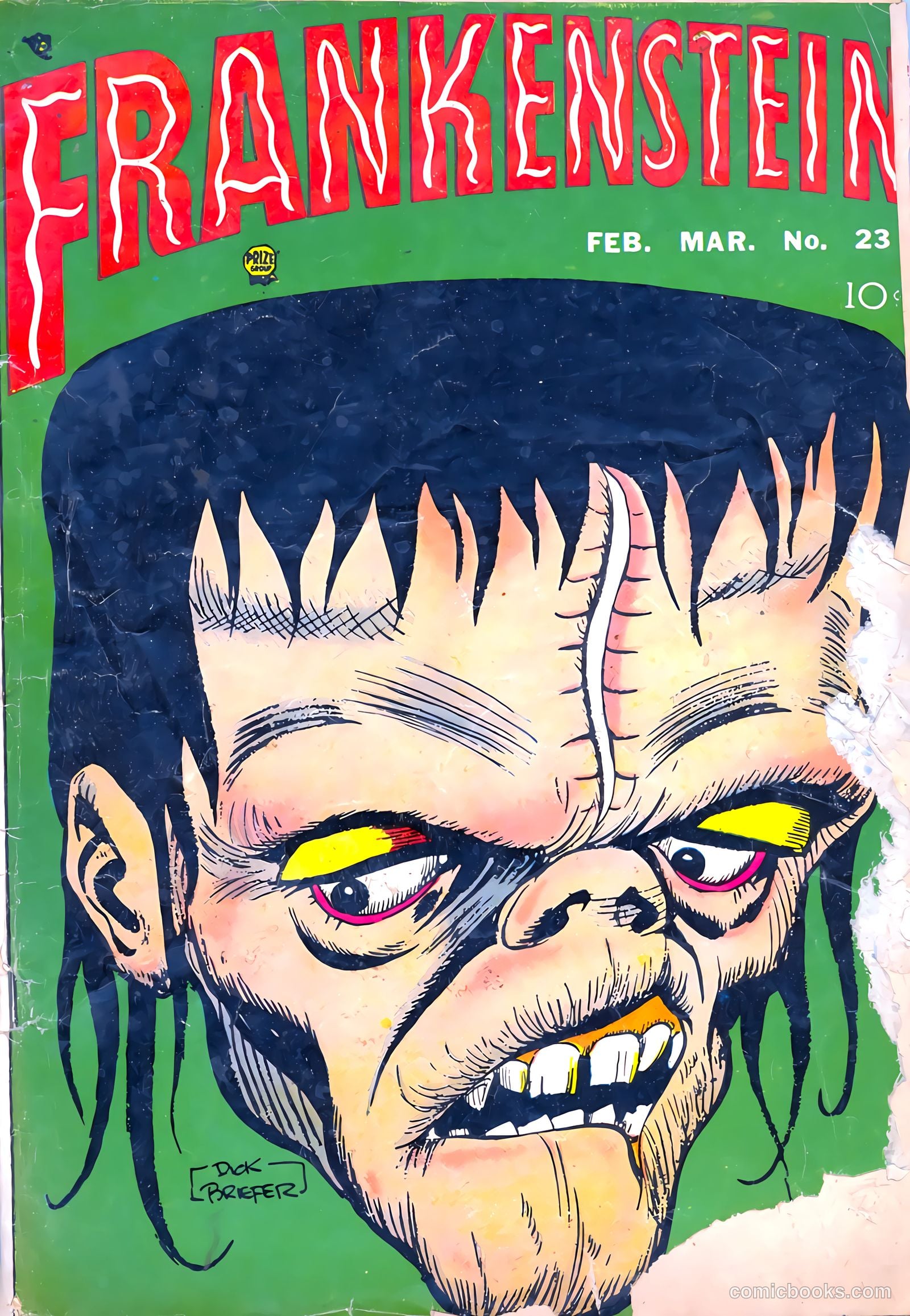 Frankenstein #23 — page 1 of 36