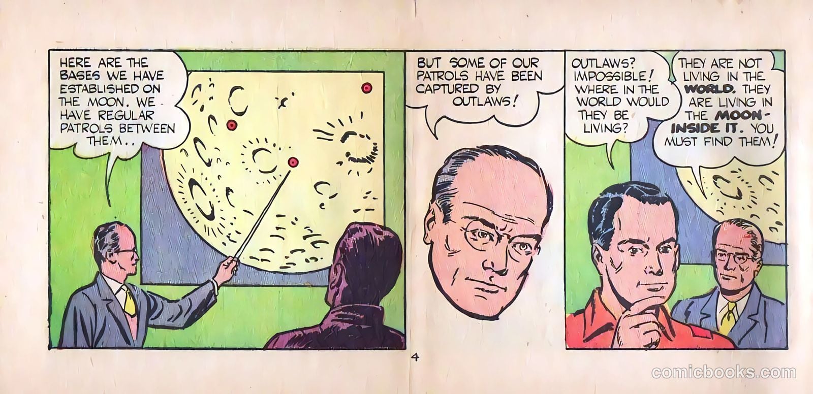 Jim Solar Space Sheriff Defeats the Moon Missile Men #nn — page 4 of 16