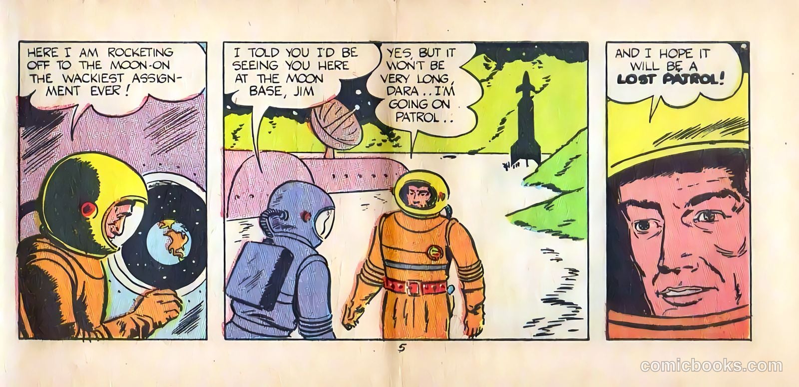 Jim Solar Space Sheriff Defeats the Moon Missile Men #nn — page 5 of 16