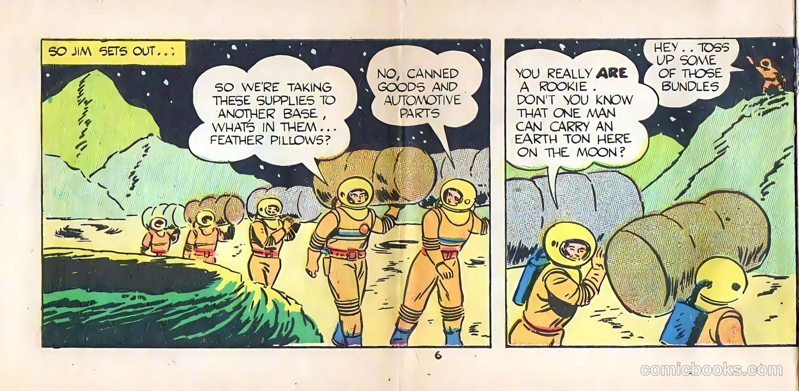 Jim Solar Space Sheriff Defeats the Moon Missile Men #nn — page 6 of 16