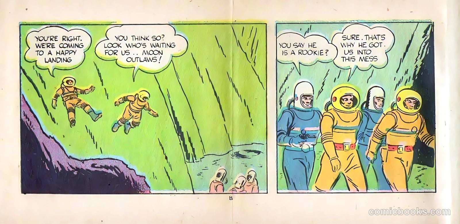 Jim Solar Space Sheriff Defeats the Moon Missile Men #nn — page 8 of 16