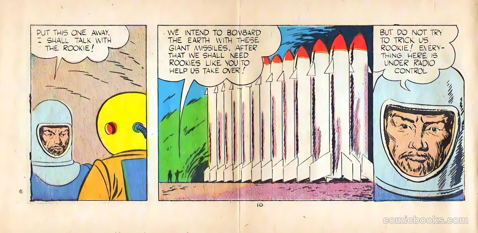 Jim Solar Space Sheriff Defeats the Moon Missile Men #nn — page 10 of 16
