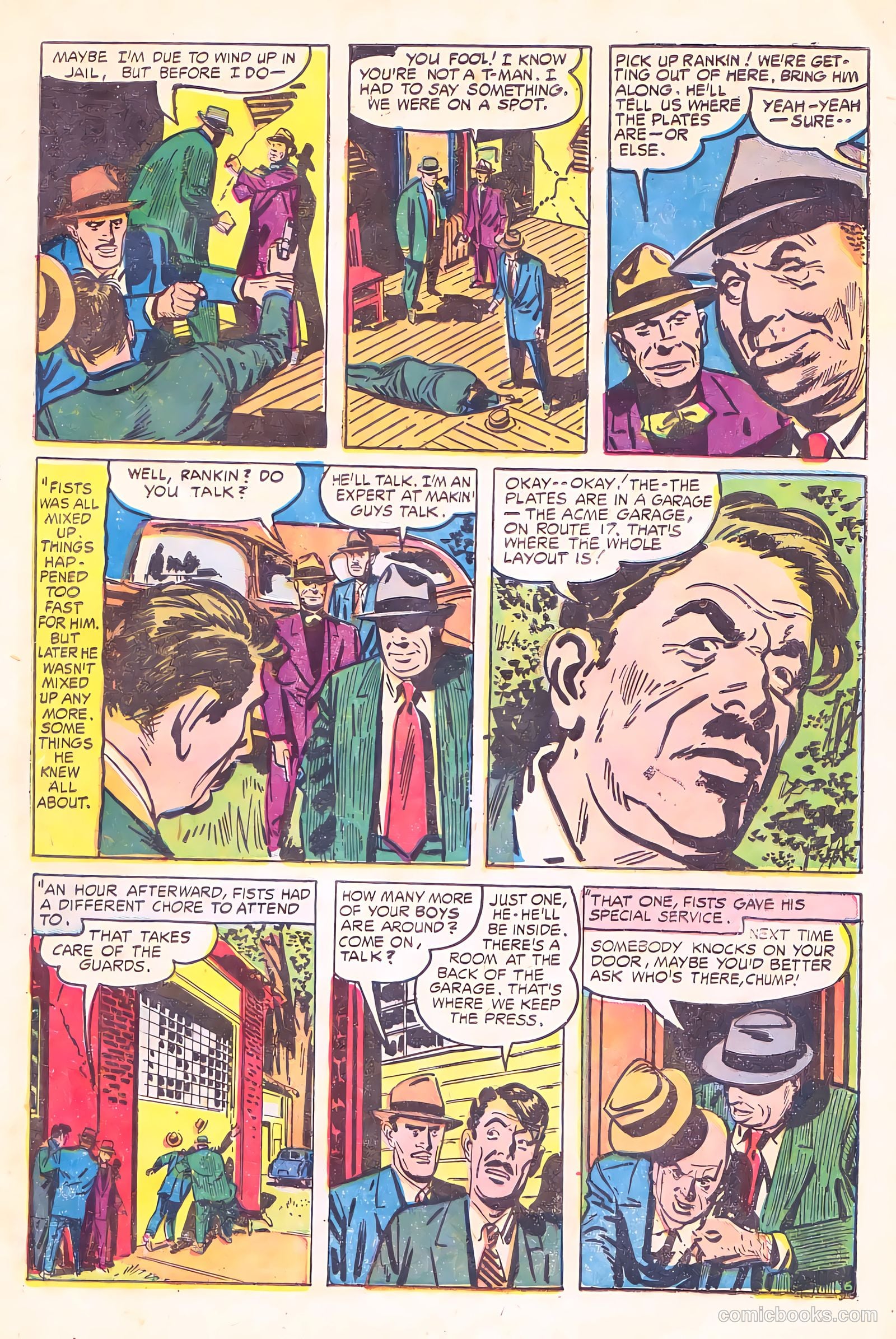 Justice Traps the Guilty #77 — page 9 of 36