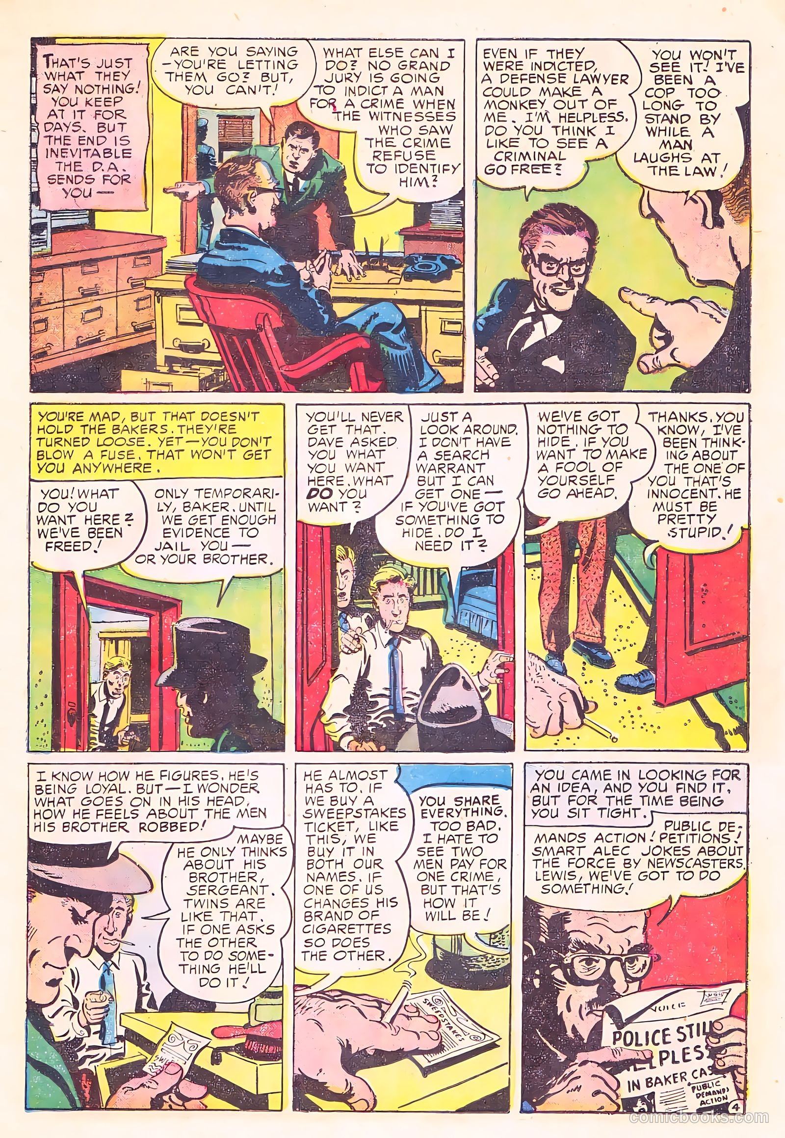 Justice Traps the Guilty #77 — page 17 of 36