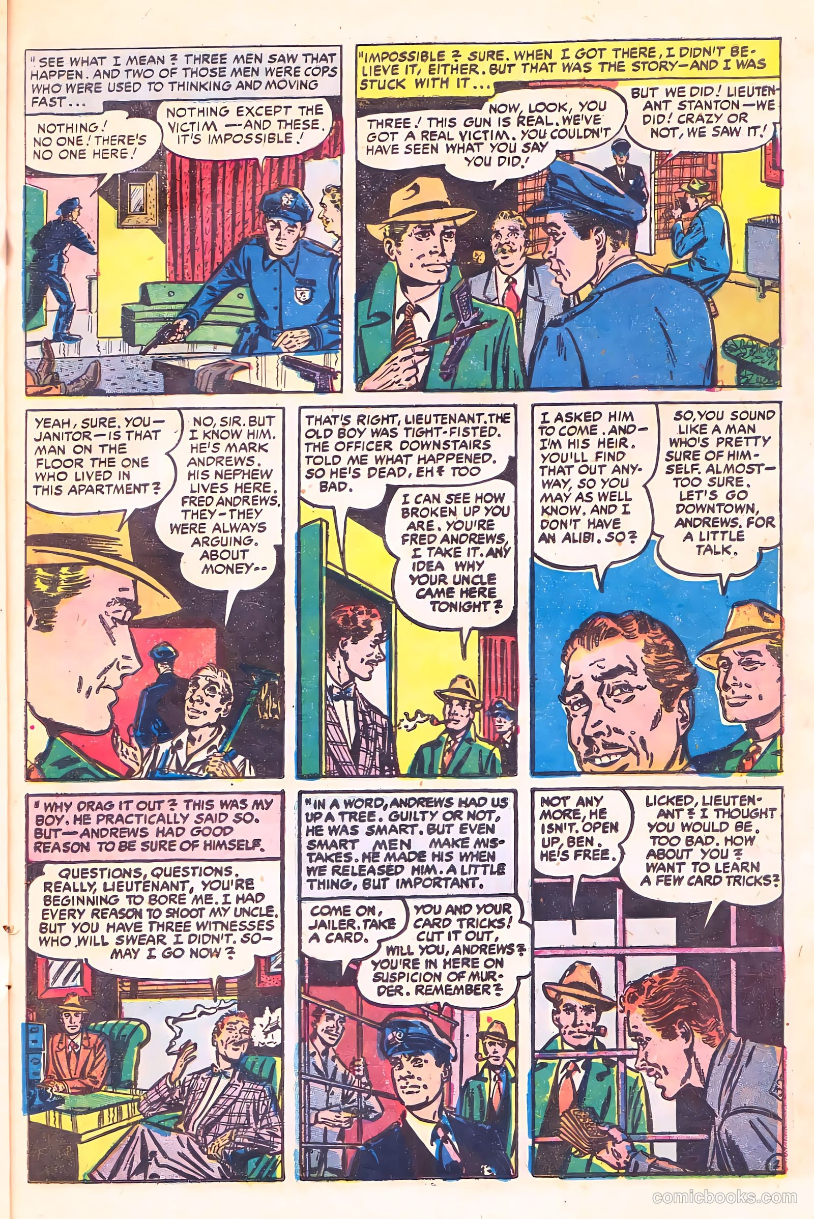 Justice Traps the Guilty #77 — page 21 of 36