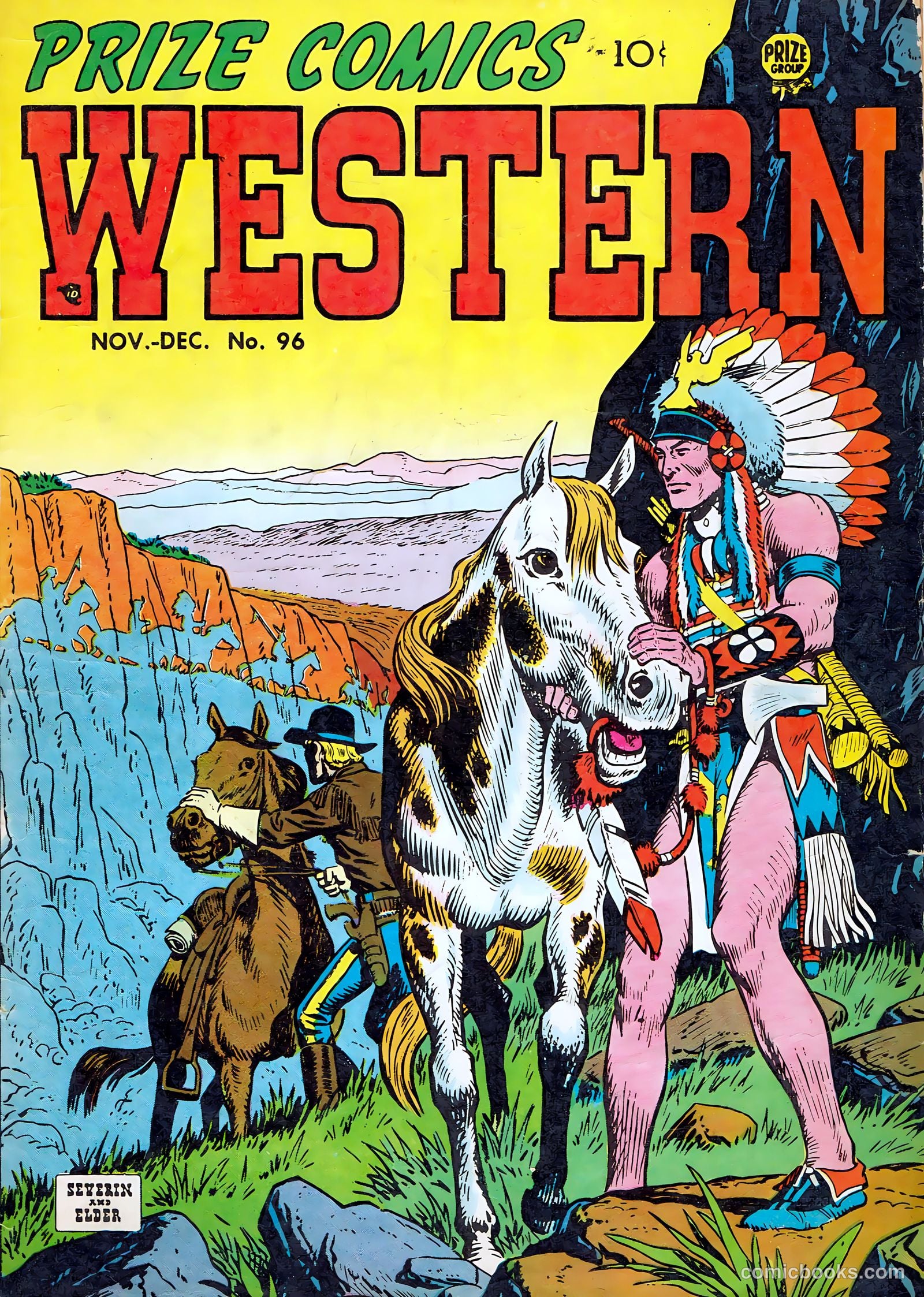 Prize Comics Western #96 — page 1 of 35