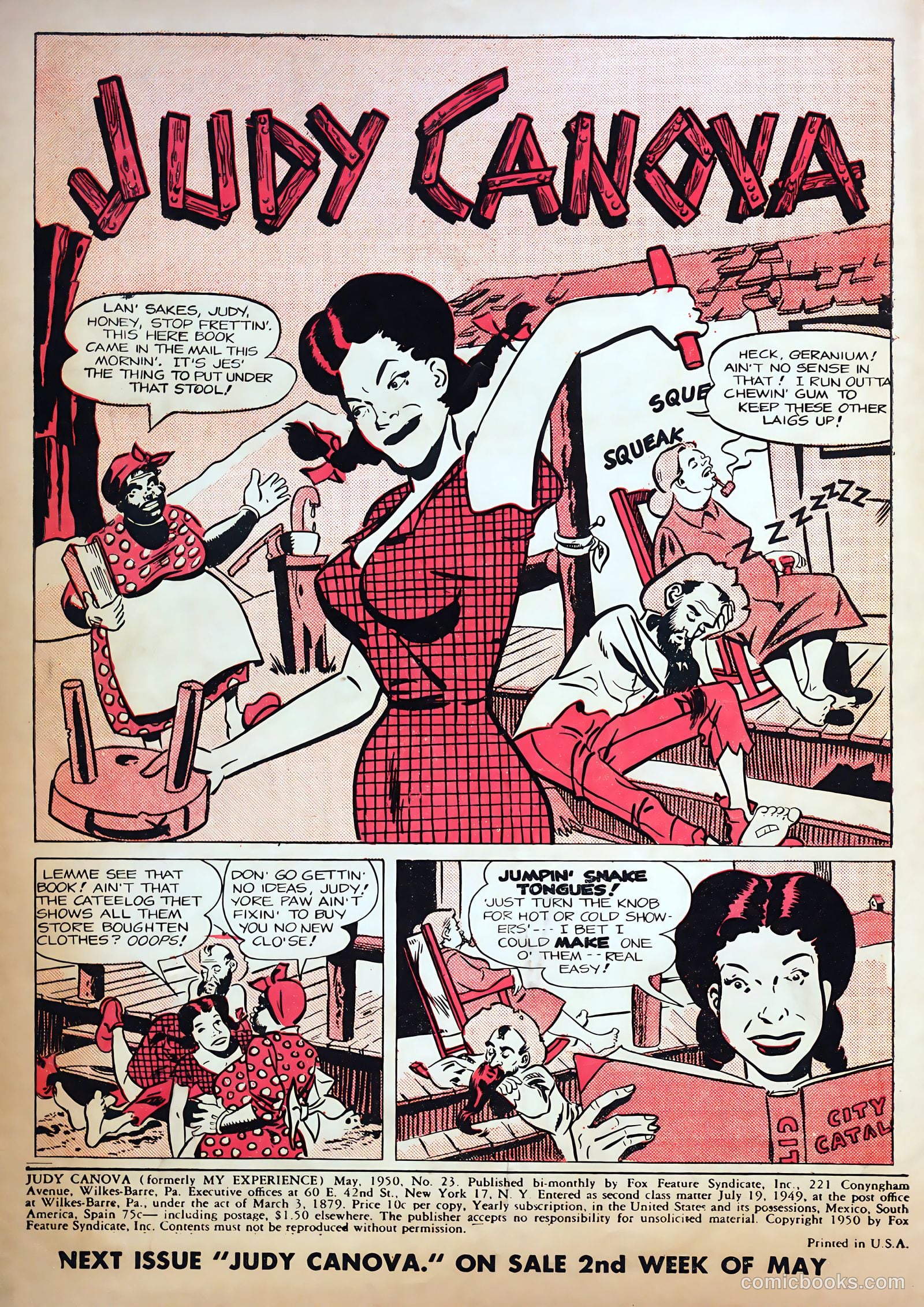 Judy Canova #1 — page 2 of 36