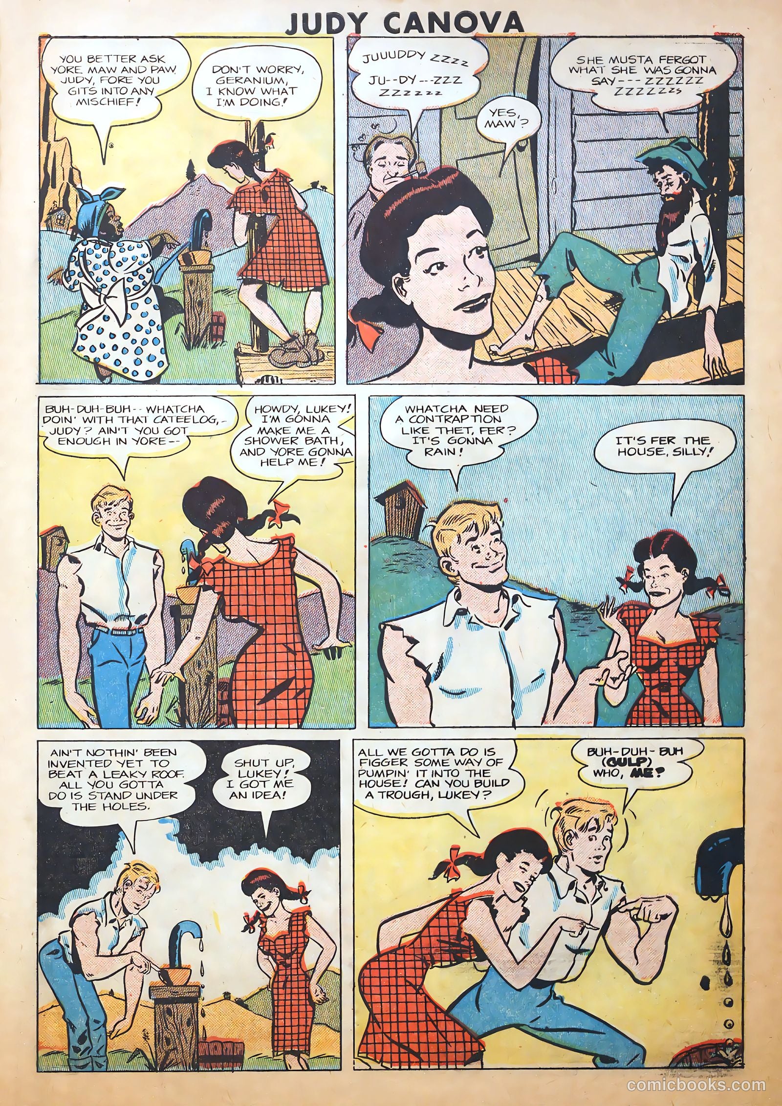 Judy Canova #1 — page 3 of 36