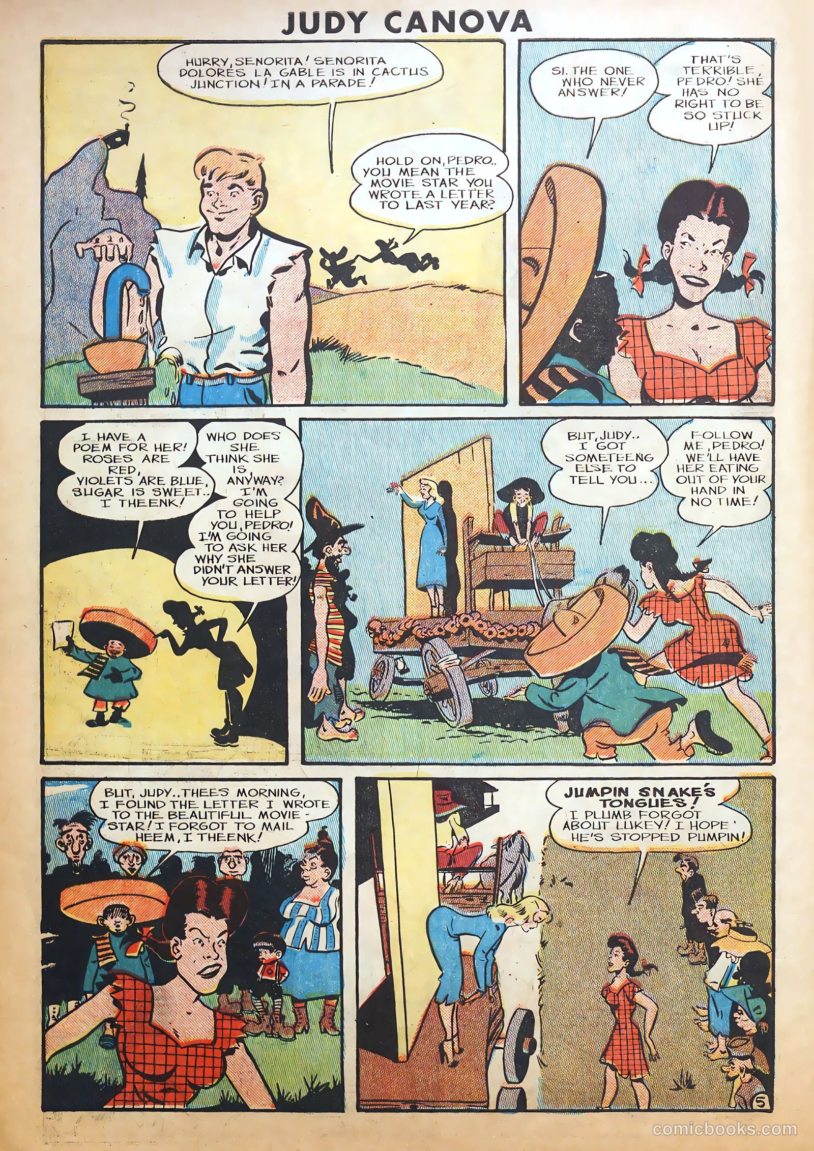 Judy Canova #1 — page 6 of 36