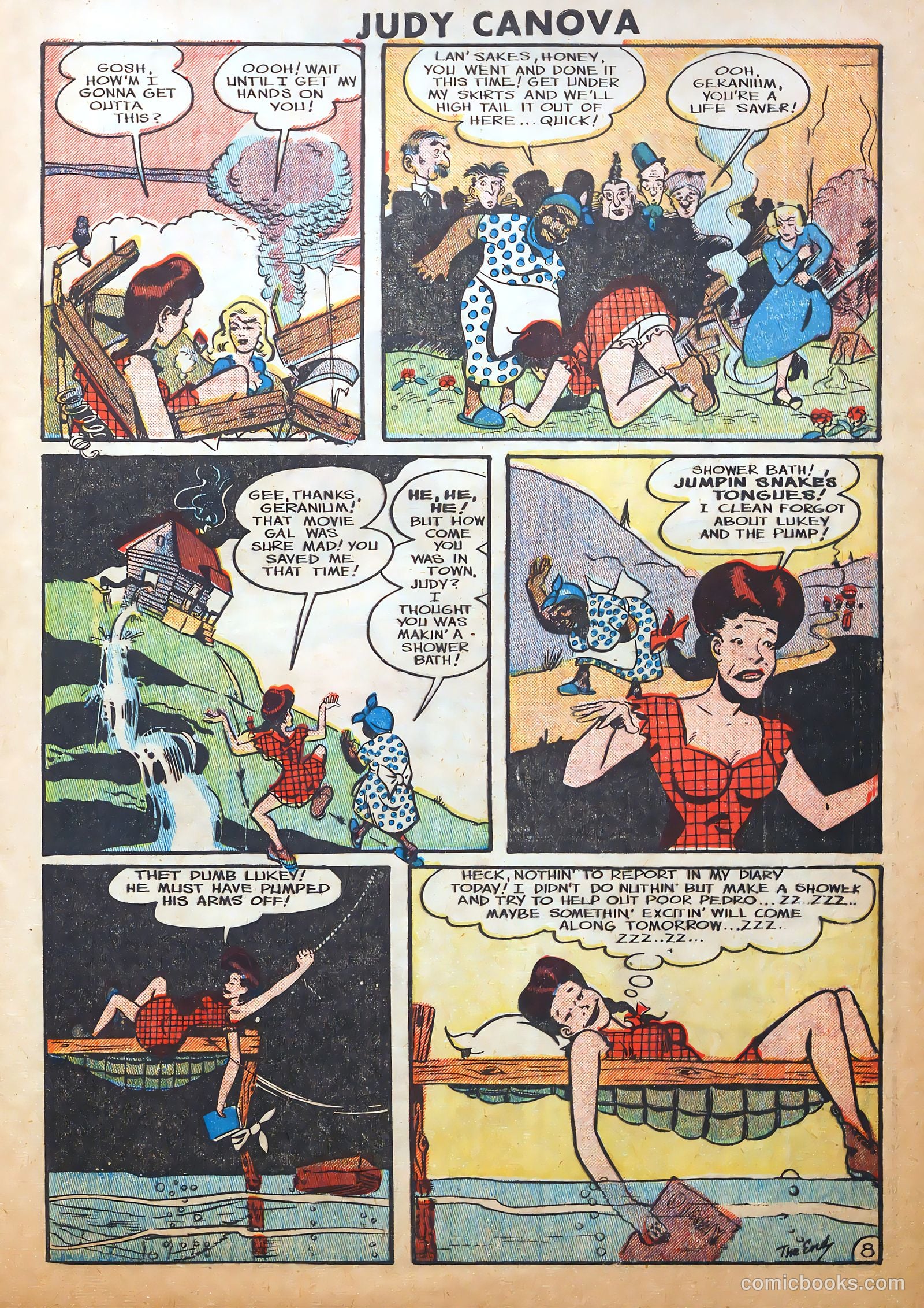 Judy Canova #1 — page 9 of 36