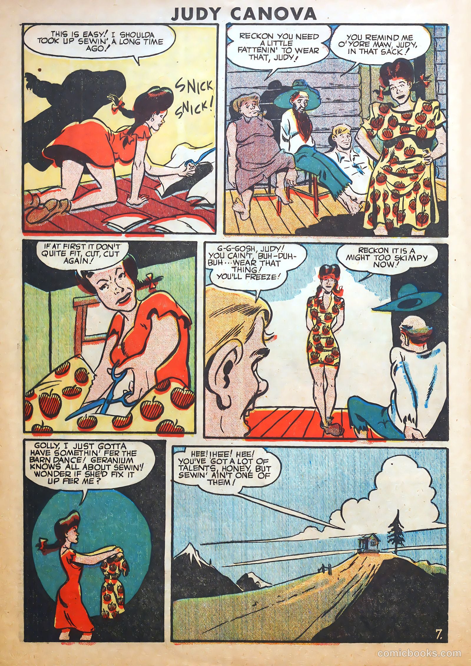 Judy Canova #1 — page 16 of 36