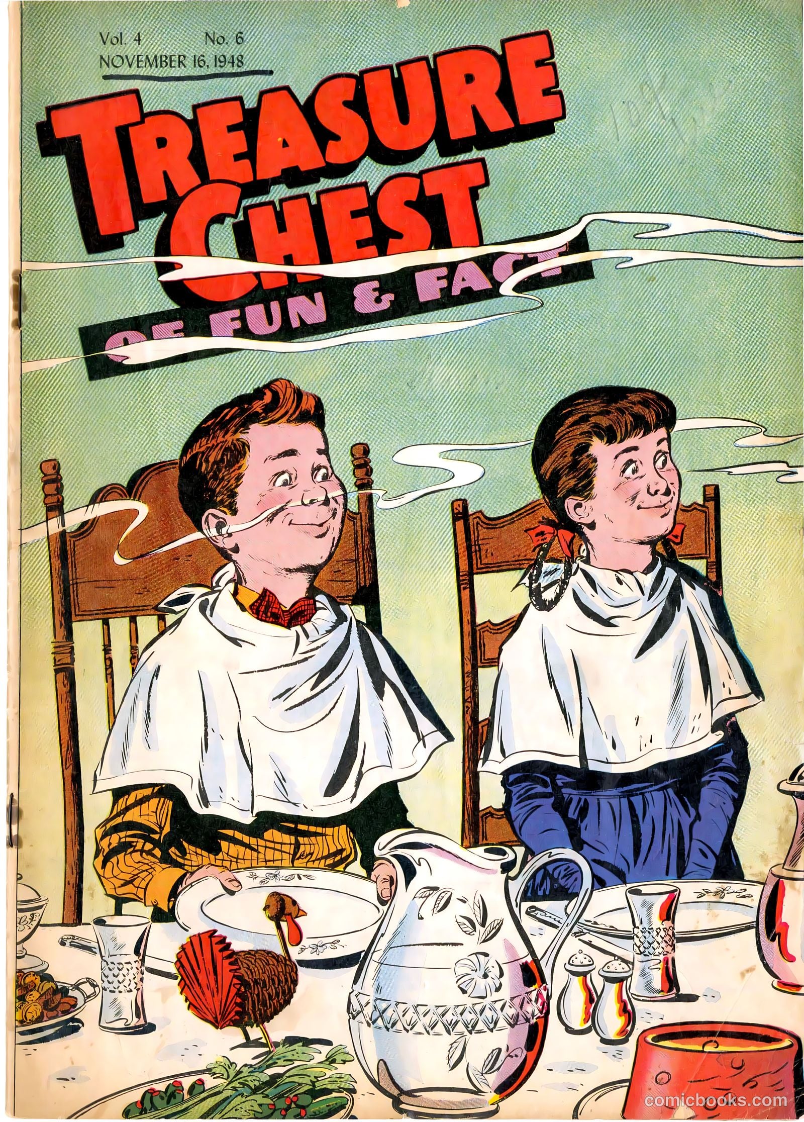 Treasure Chest of Fun and Fact v1 #6 — page 1 of 36