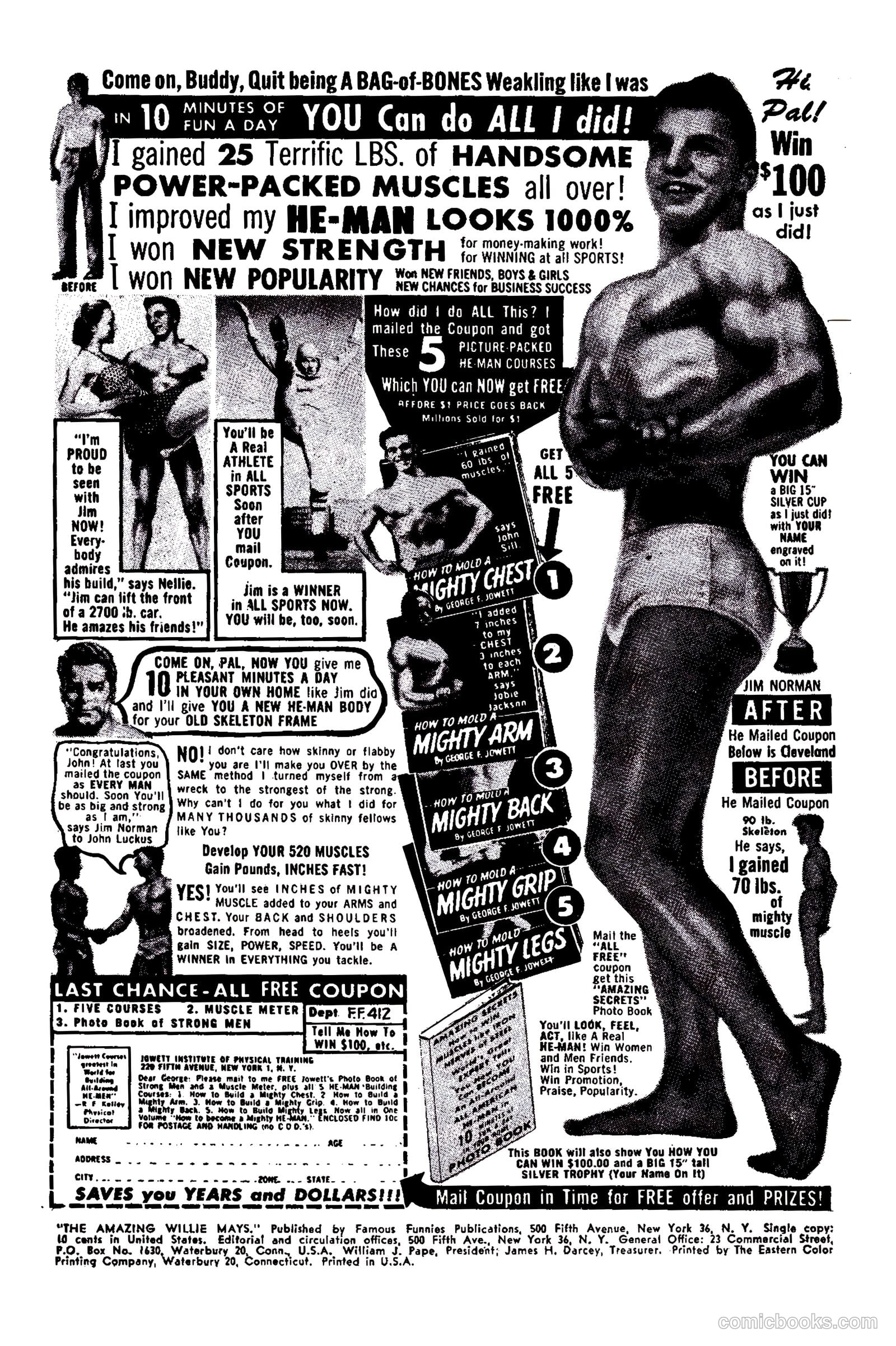 The Amazing Willie Mays #1 — page 2 of 36