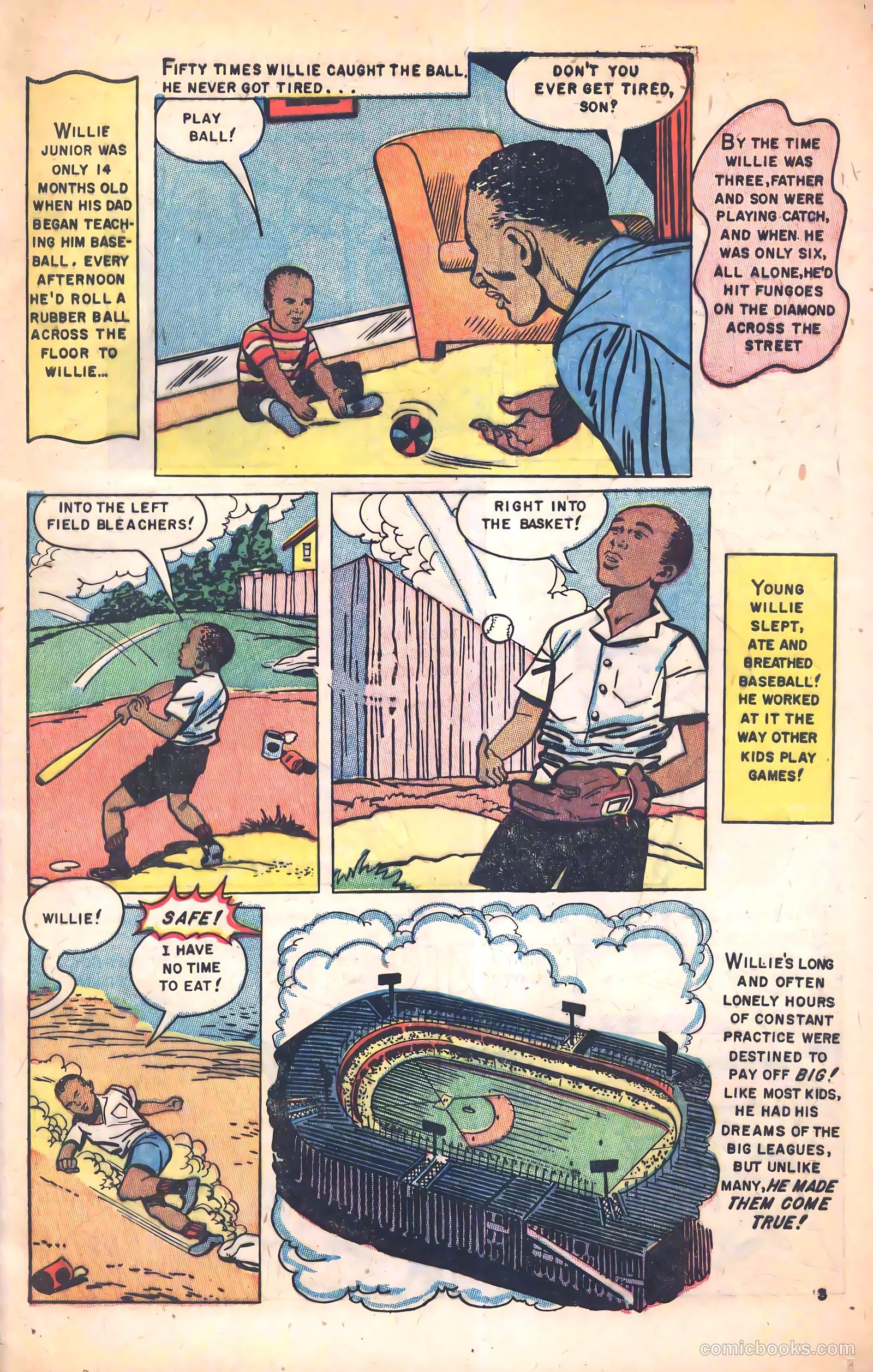 The Amazing Willie Mays #1 — page 5 of 36