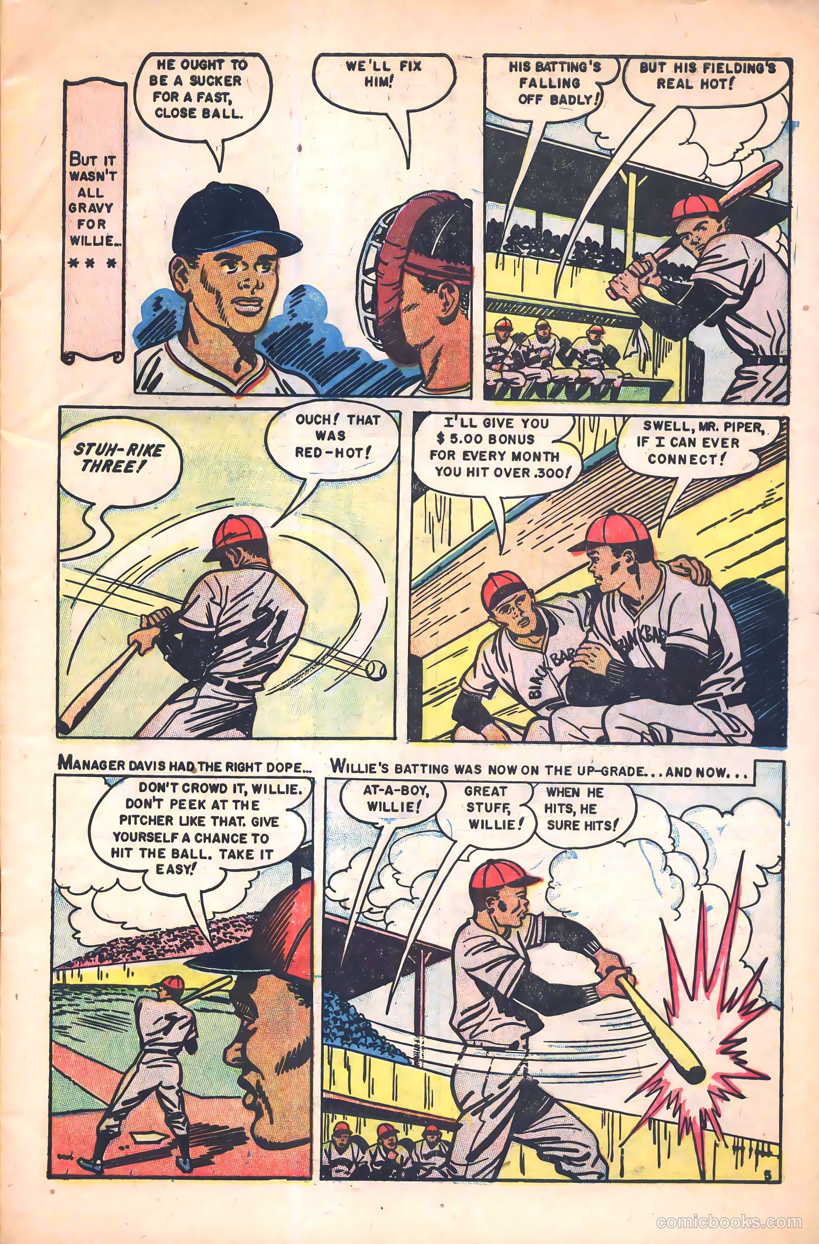 The Amazing Willie Mays #1 — page 7 of 36
