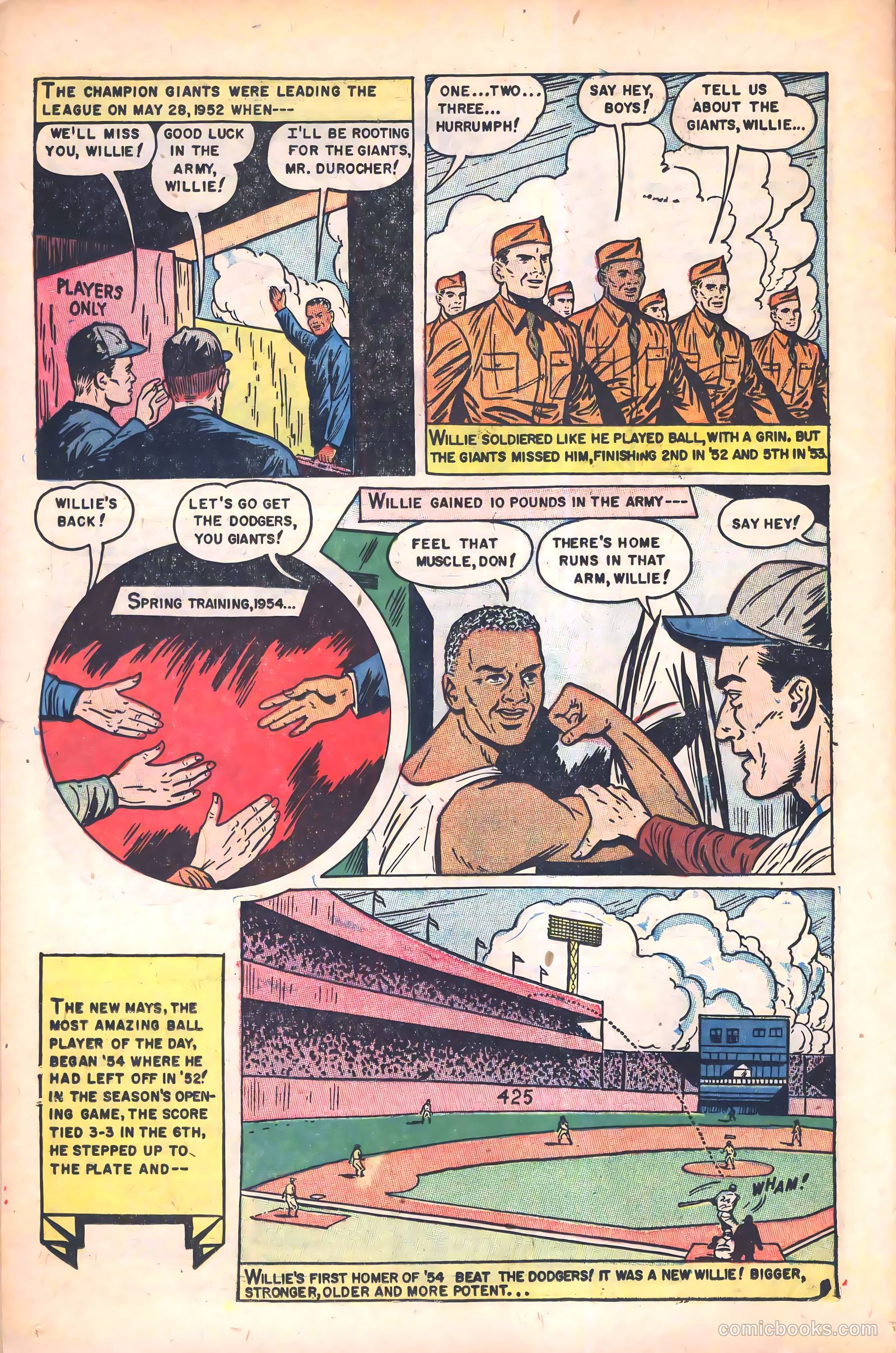 The Amazing Willie Mays #1 — page 14 of 36