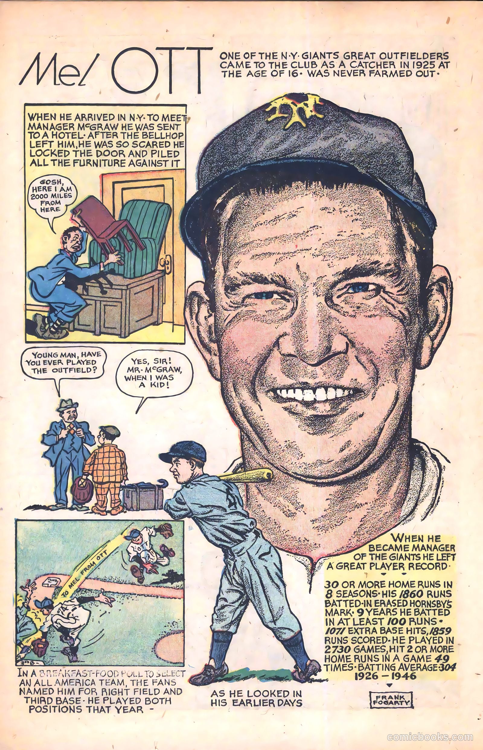 The Amazing Willie Mays #1 — page 18 of 36