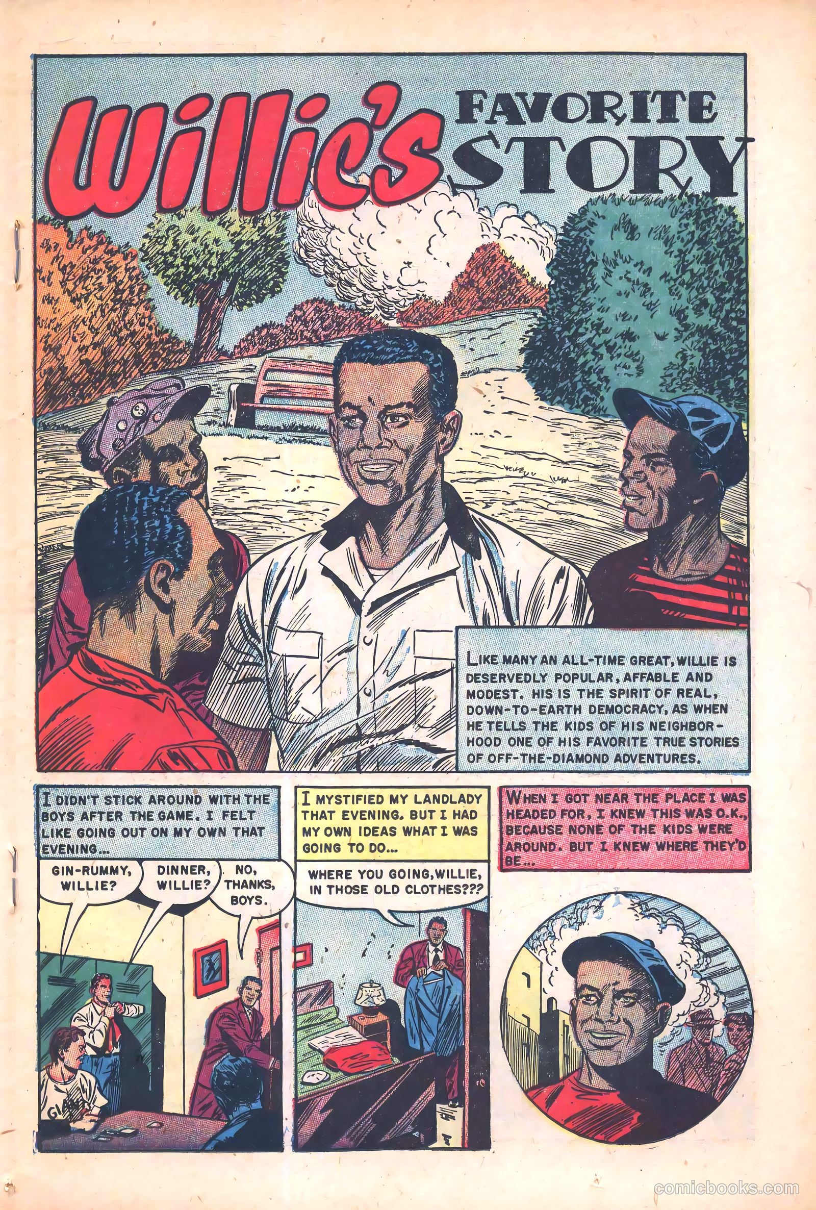 The Amazing Willie Mays #1 — page 19 of 36