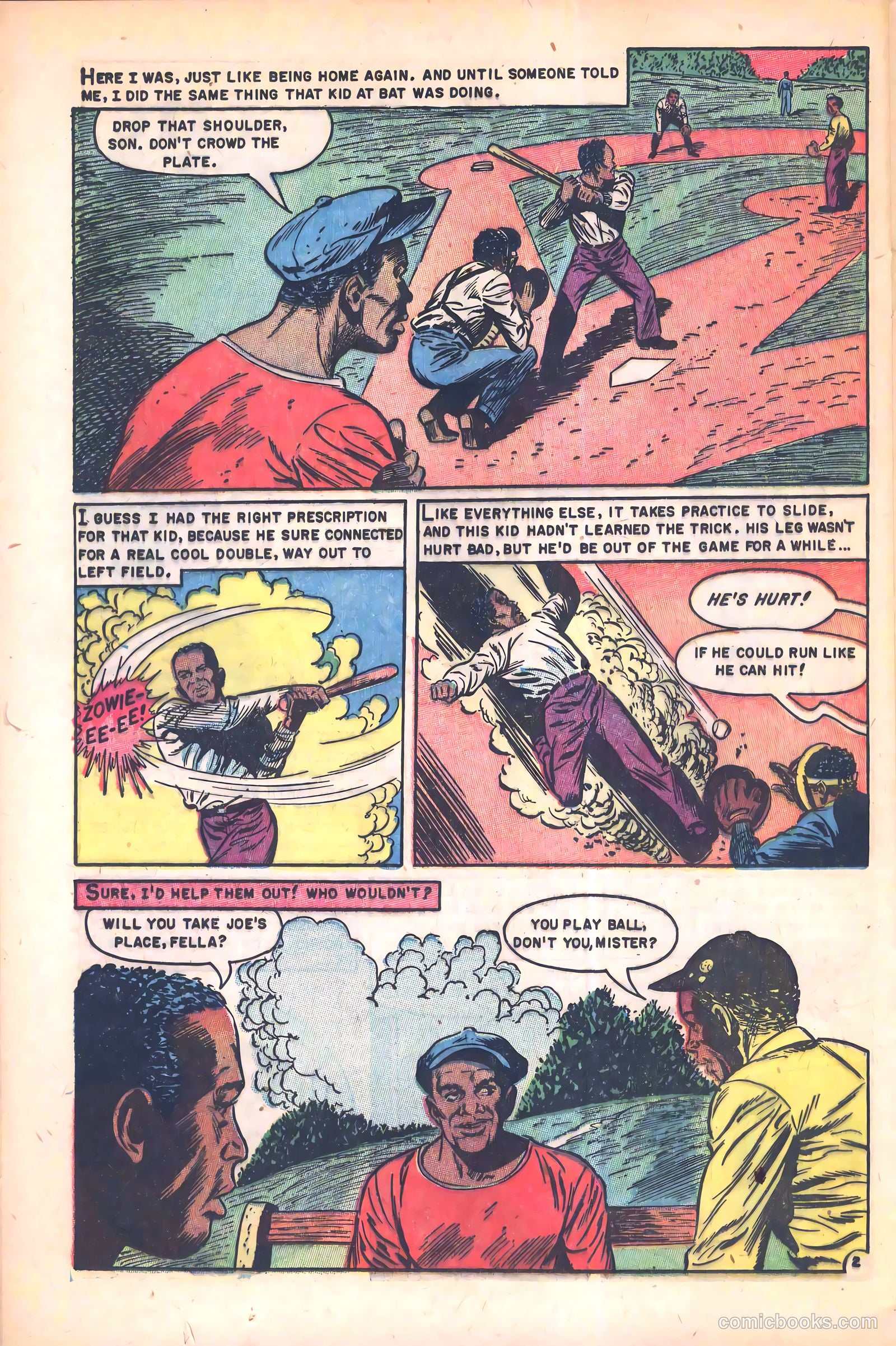 The Amazing Willie Mays #1 — page 20 of 36