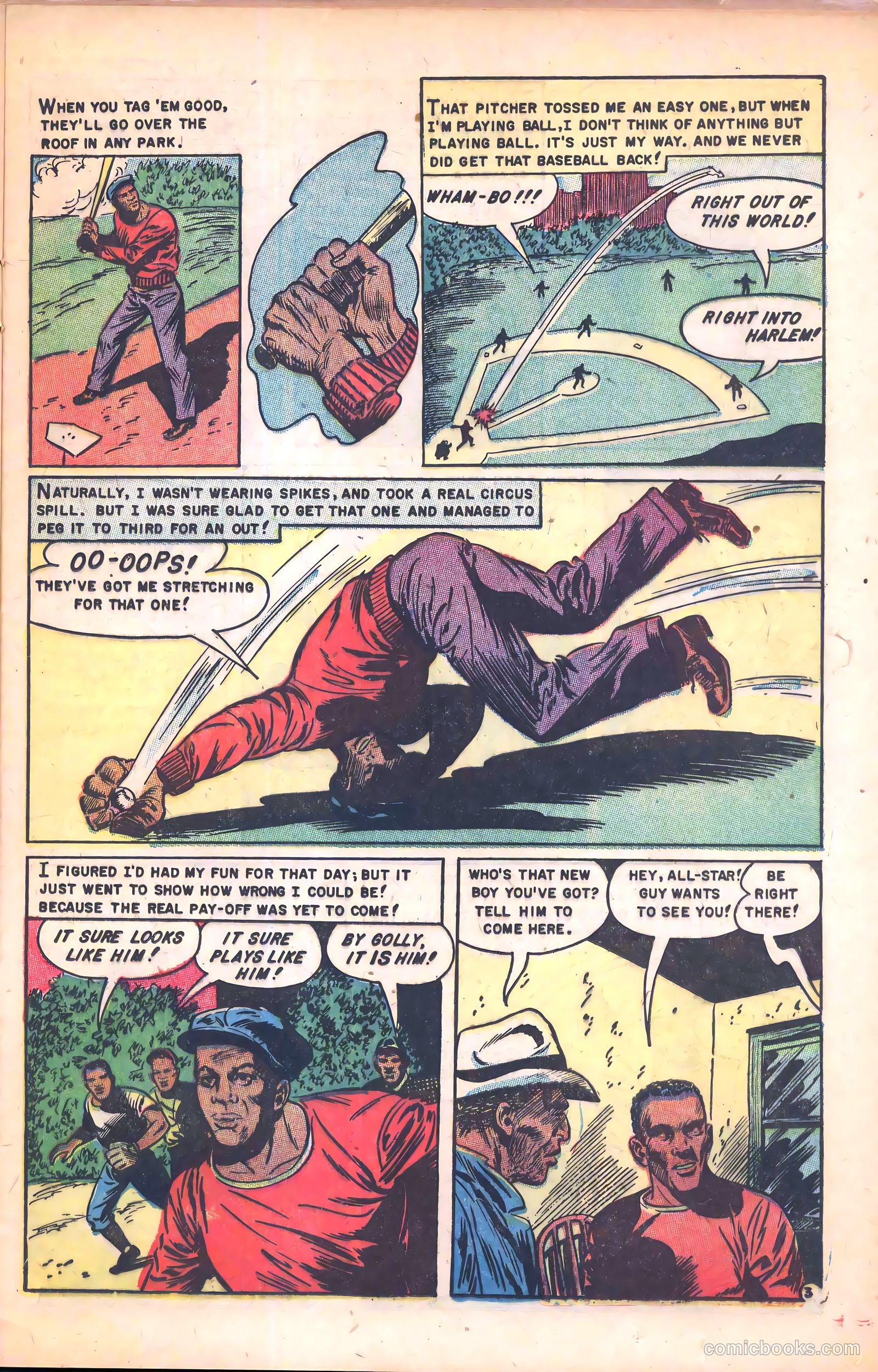 The Amazing Willie Mays #1 — page 21 of 36