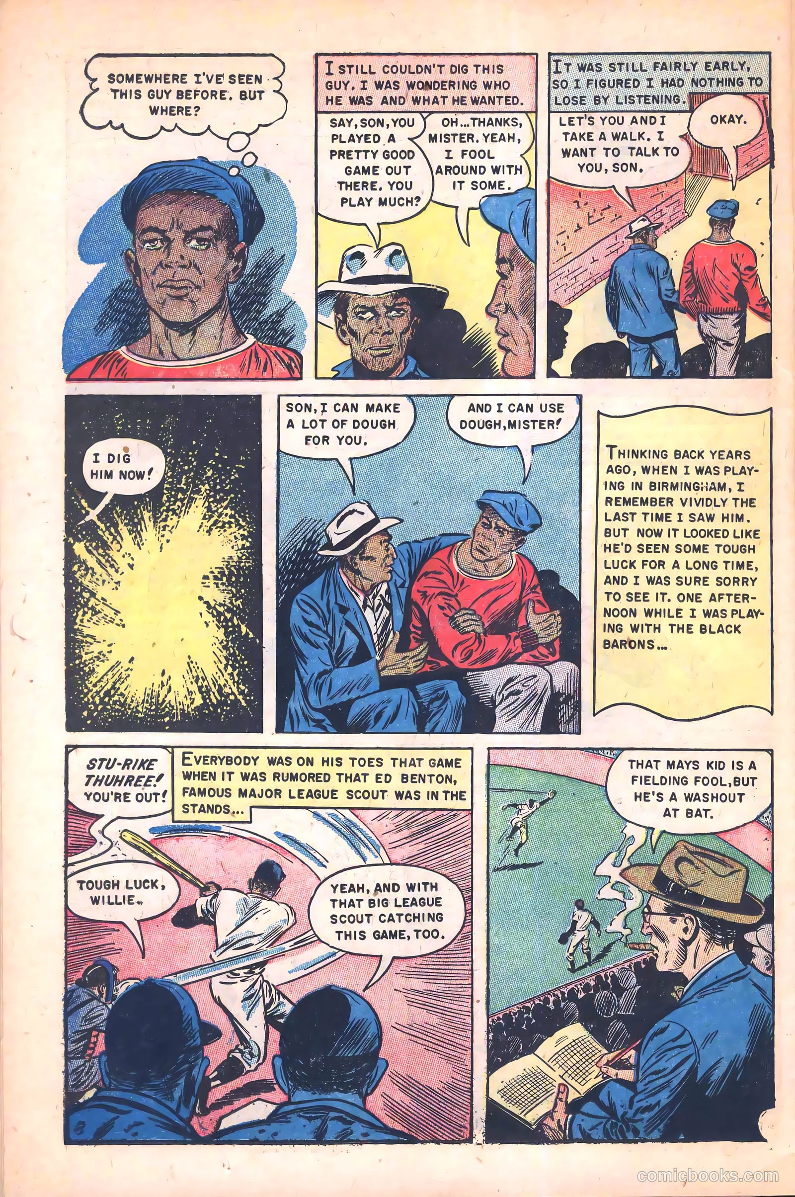 The Amazing Willie Mays #1 — page 22 of 36
