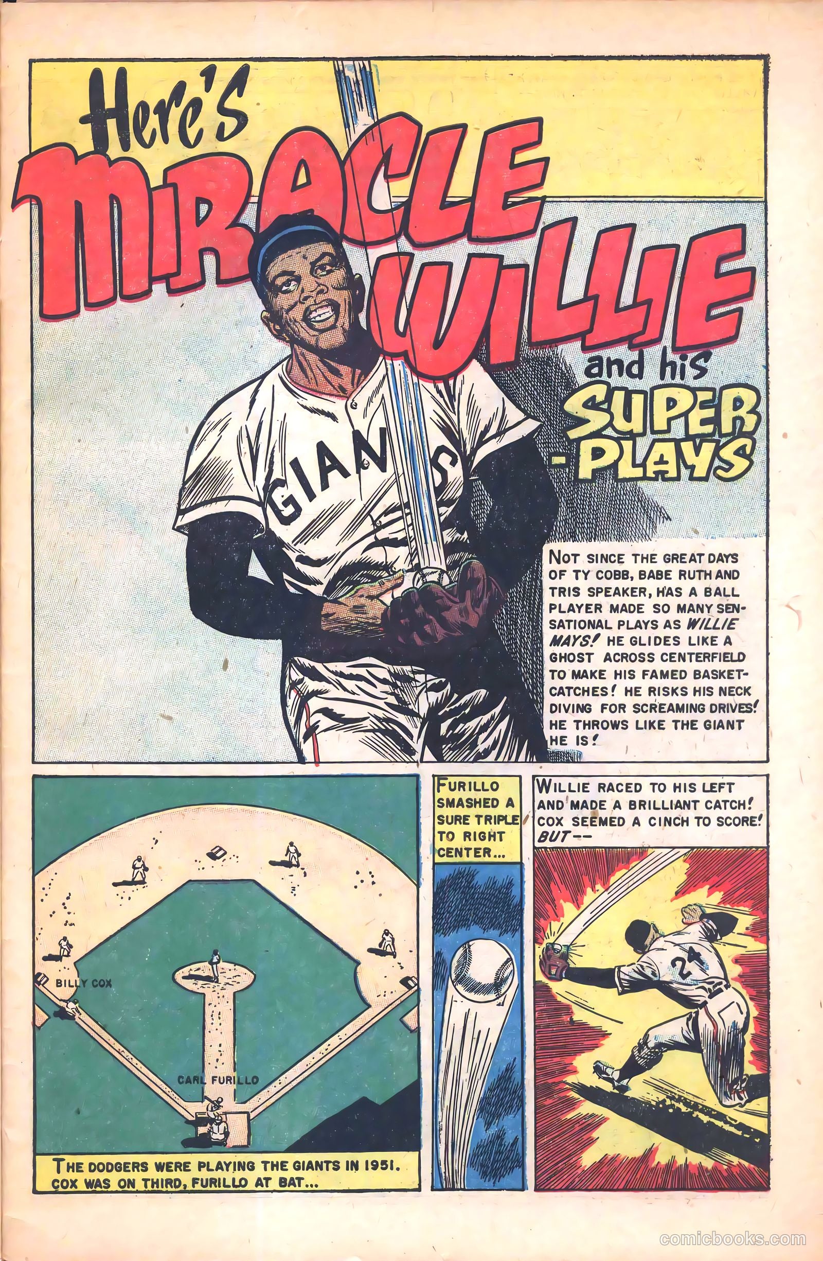 The Amazing Willie Mays #1 — page 27 of 36