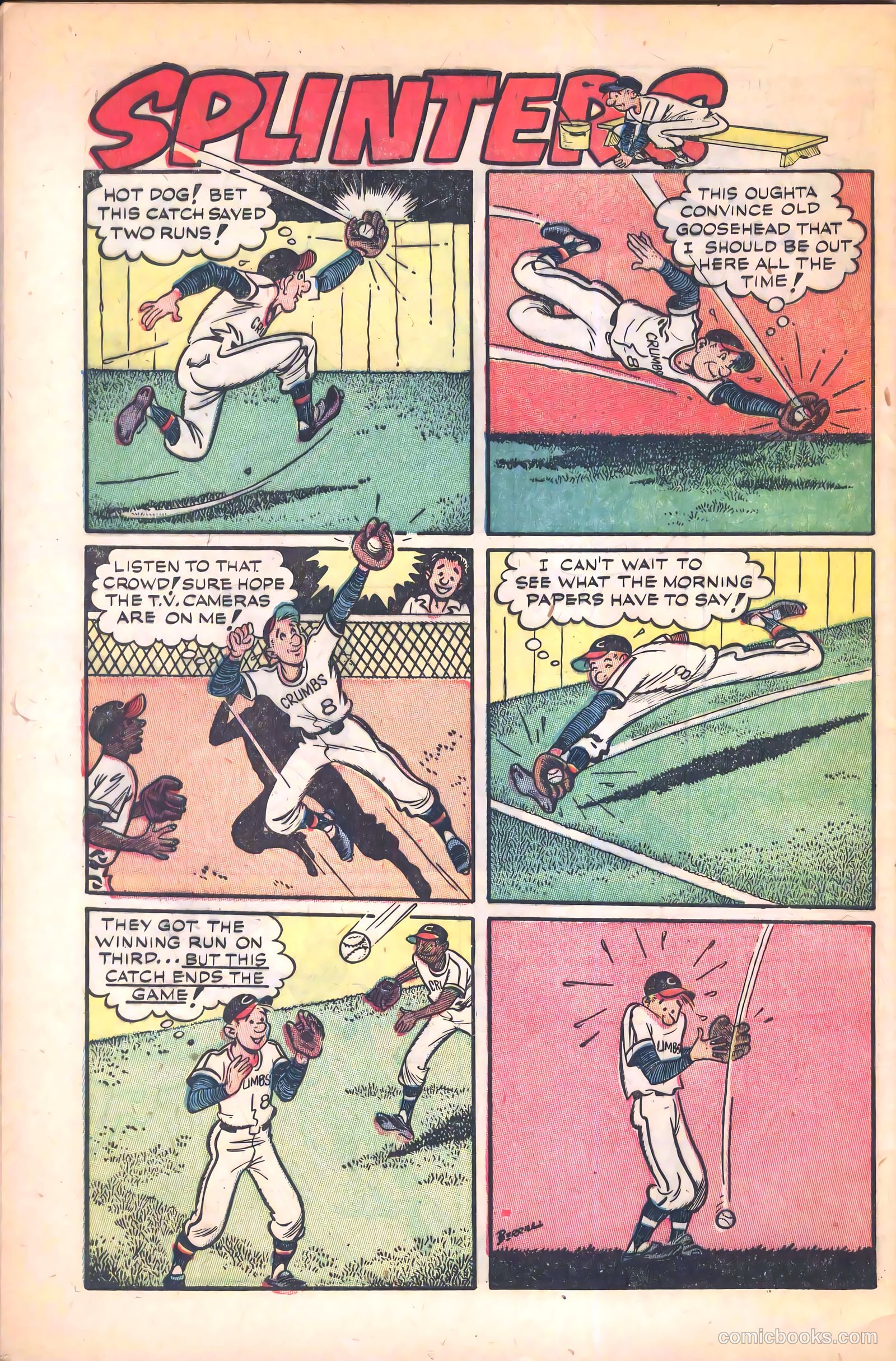 The Amazing Willie Mays #1 — page 32 of 36