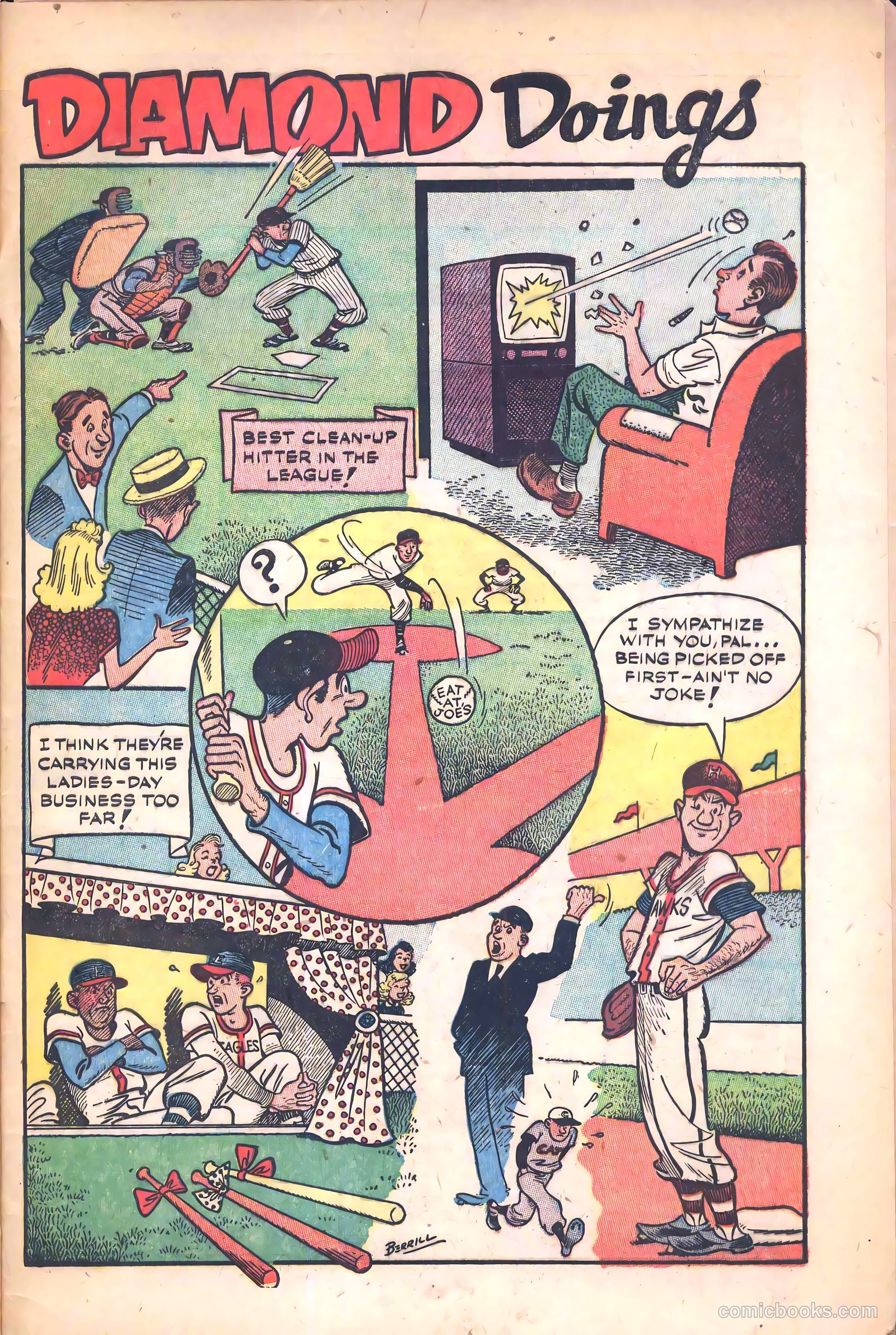 The Amazing Willie Mays #1 — page 33 of 36