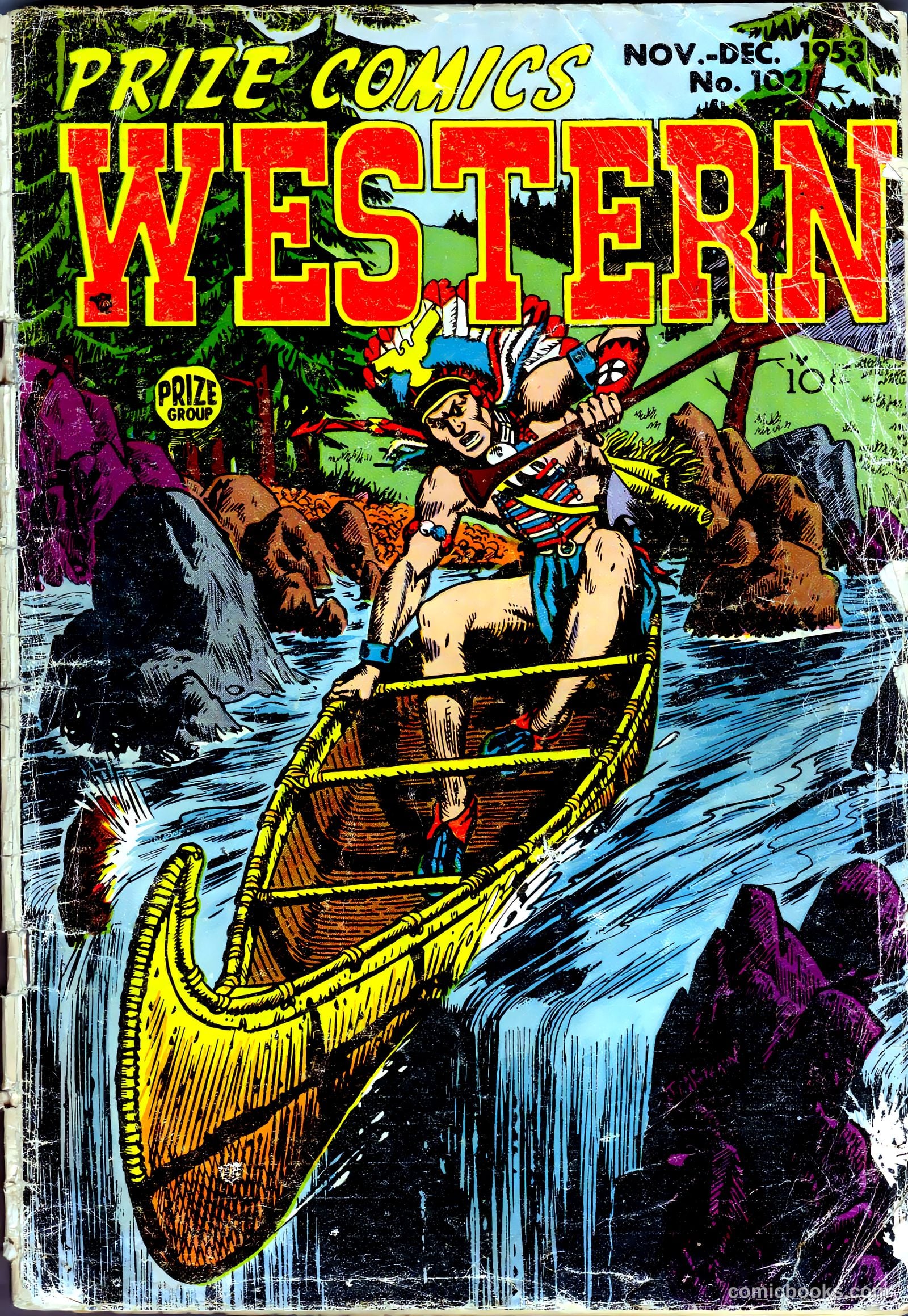 Prize Comics Western #102 — page 1 of 36