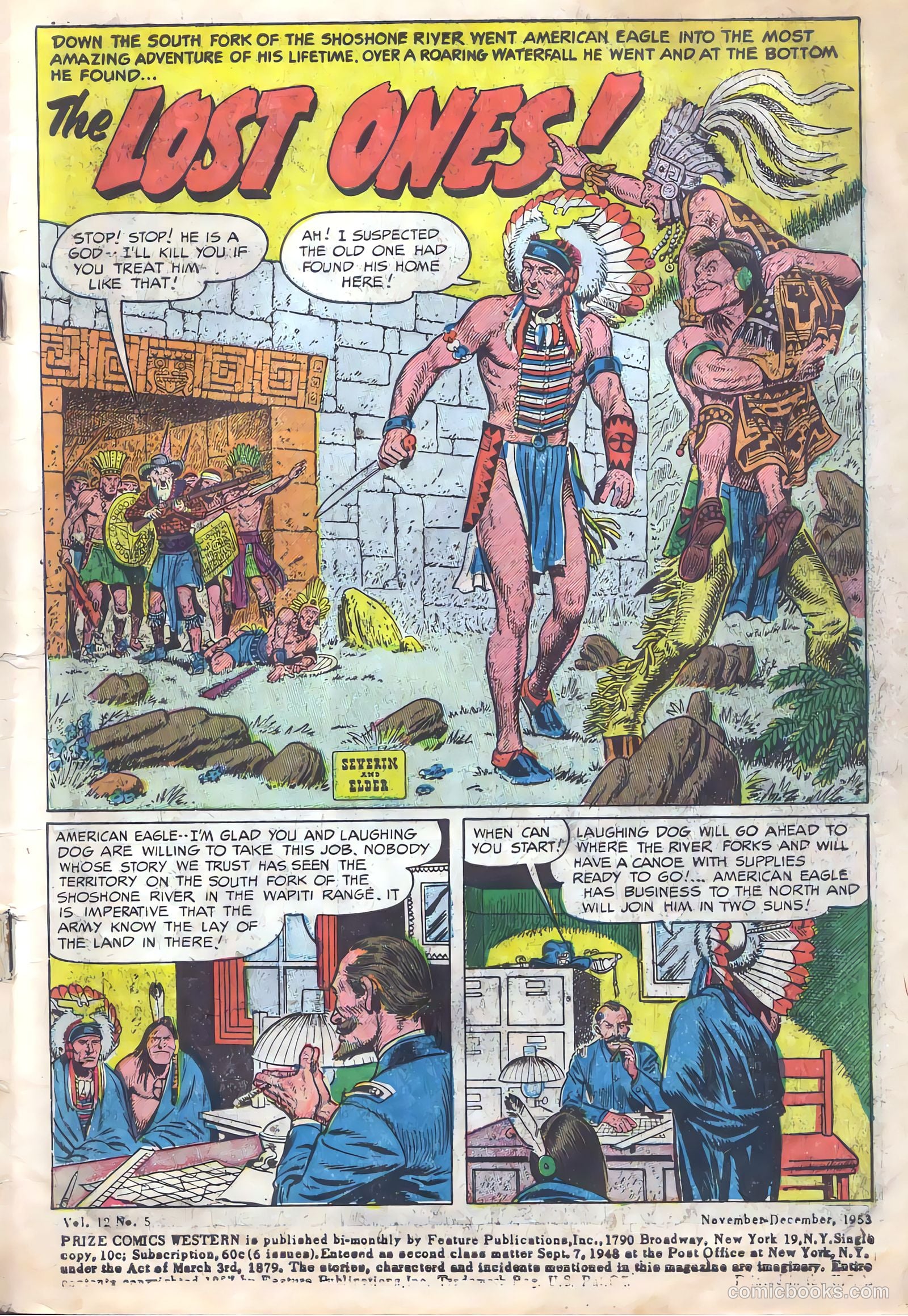 Prize Comics Western #102 — page 3 of 36