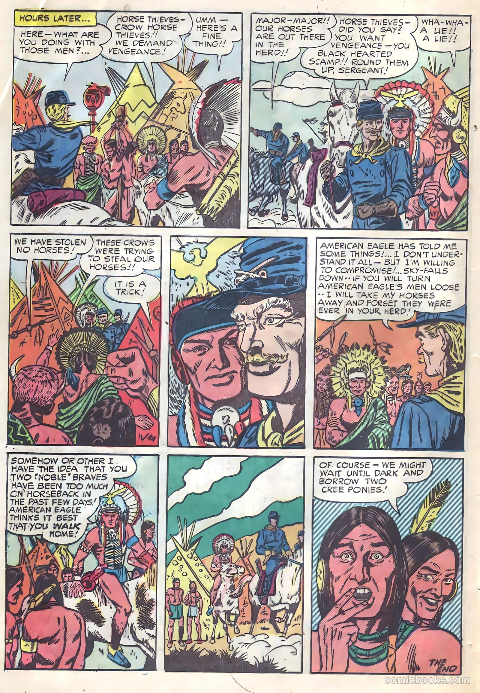 Prize Comics Western #102 — page 32 of 36