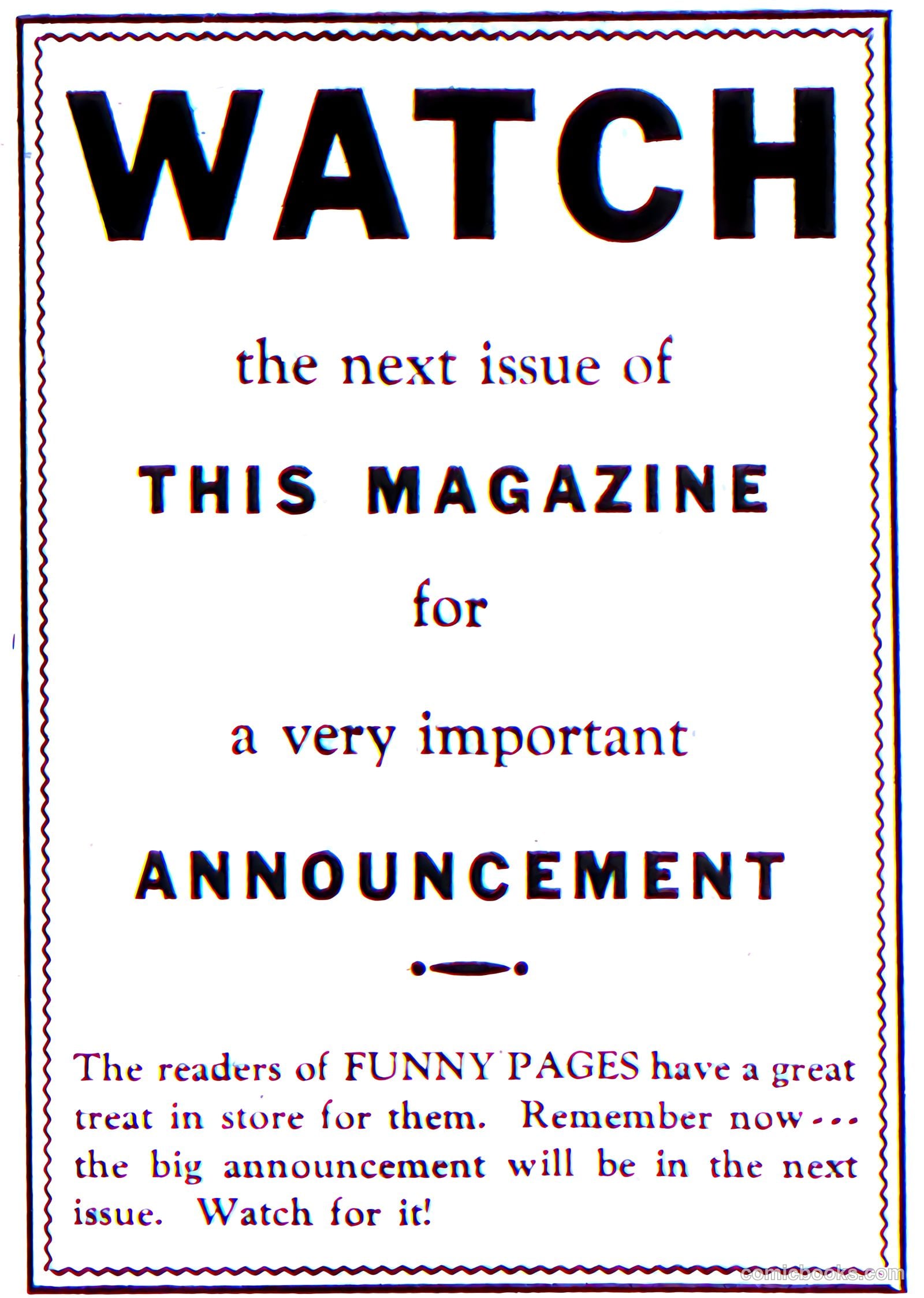 Comics Magazine #5 — page 2 of 67