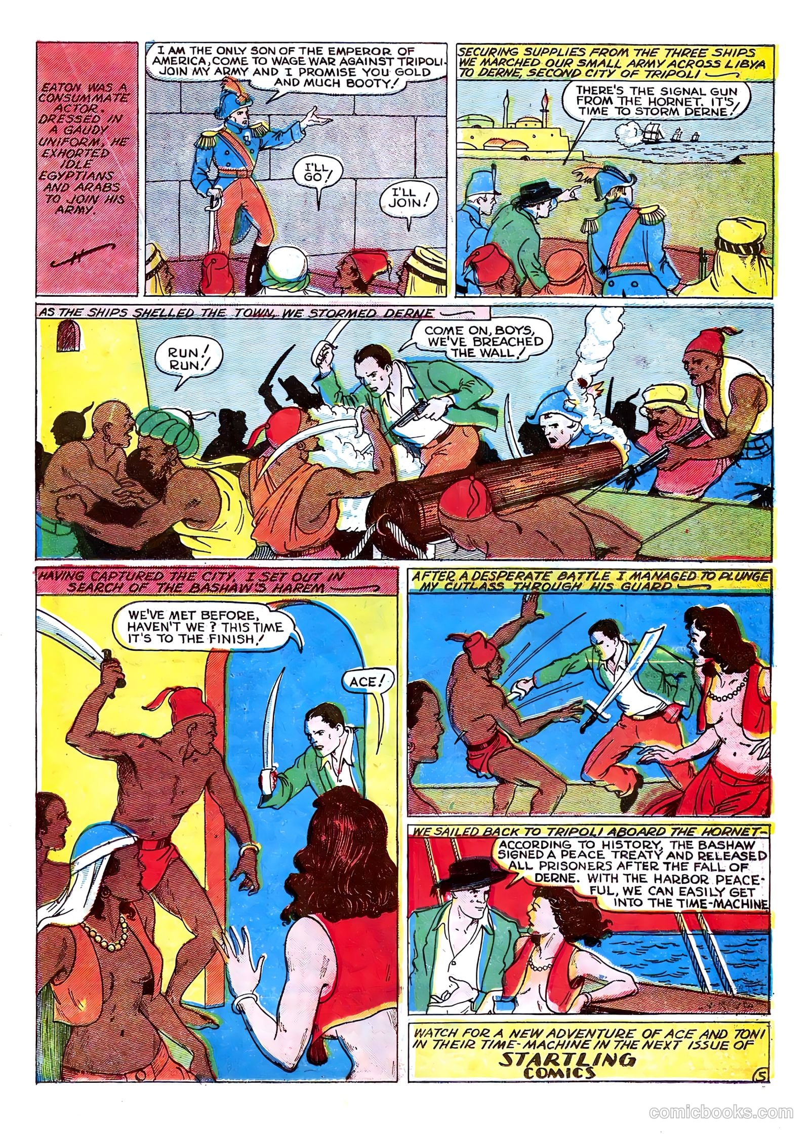 Startling Comics #4 — page 35 of 64