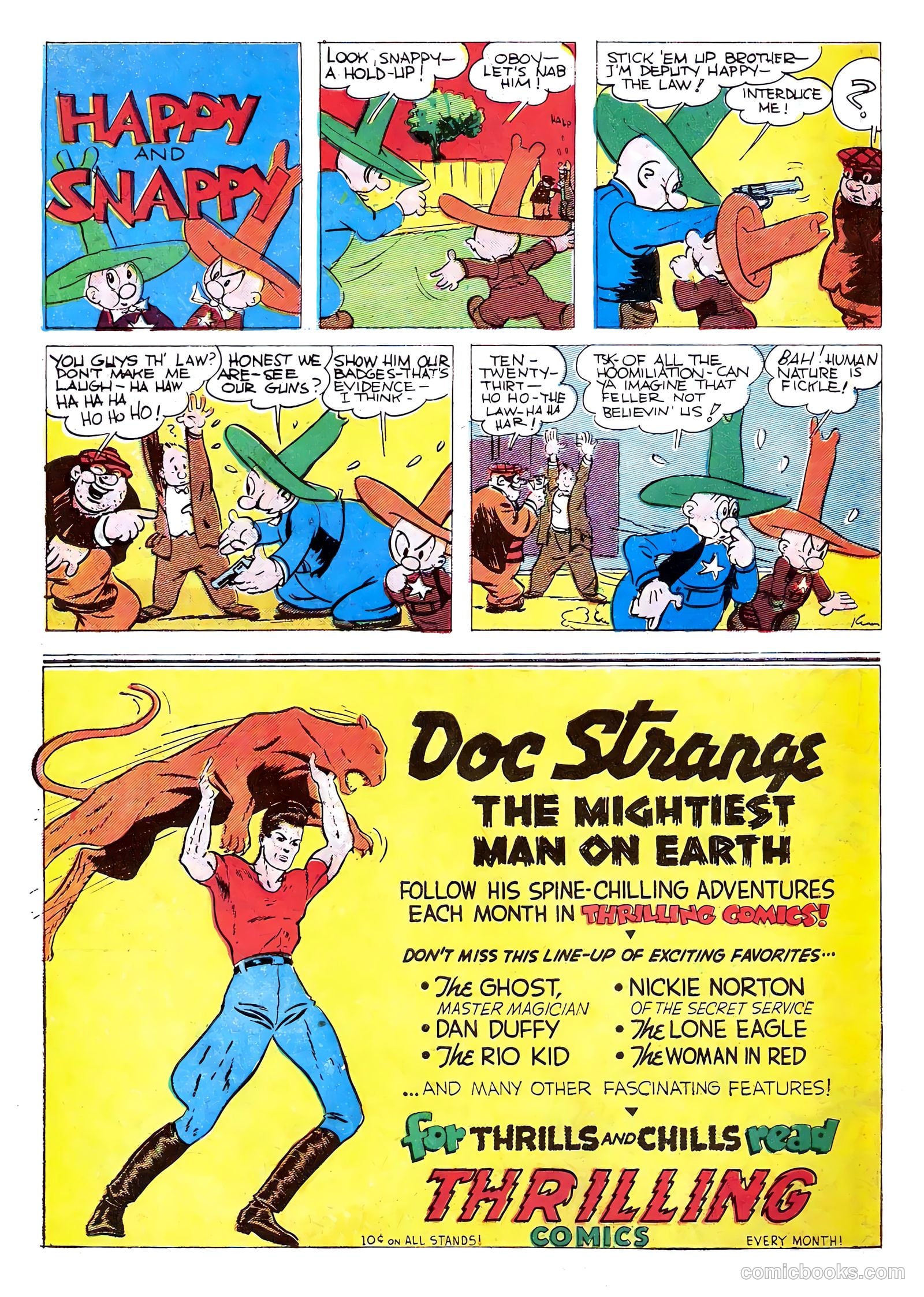 Startling Comics #4 — page 62 of 64