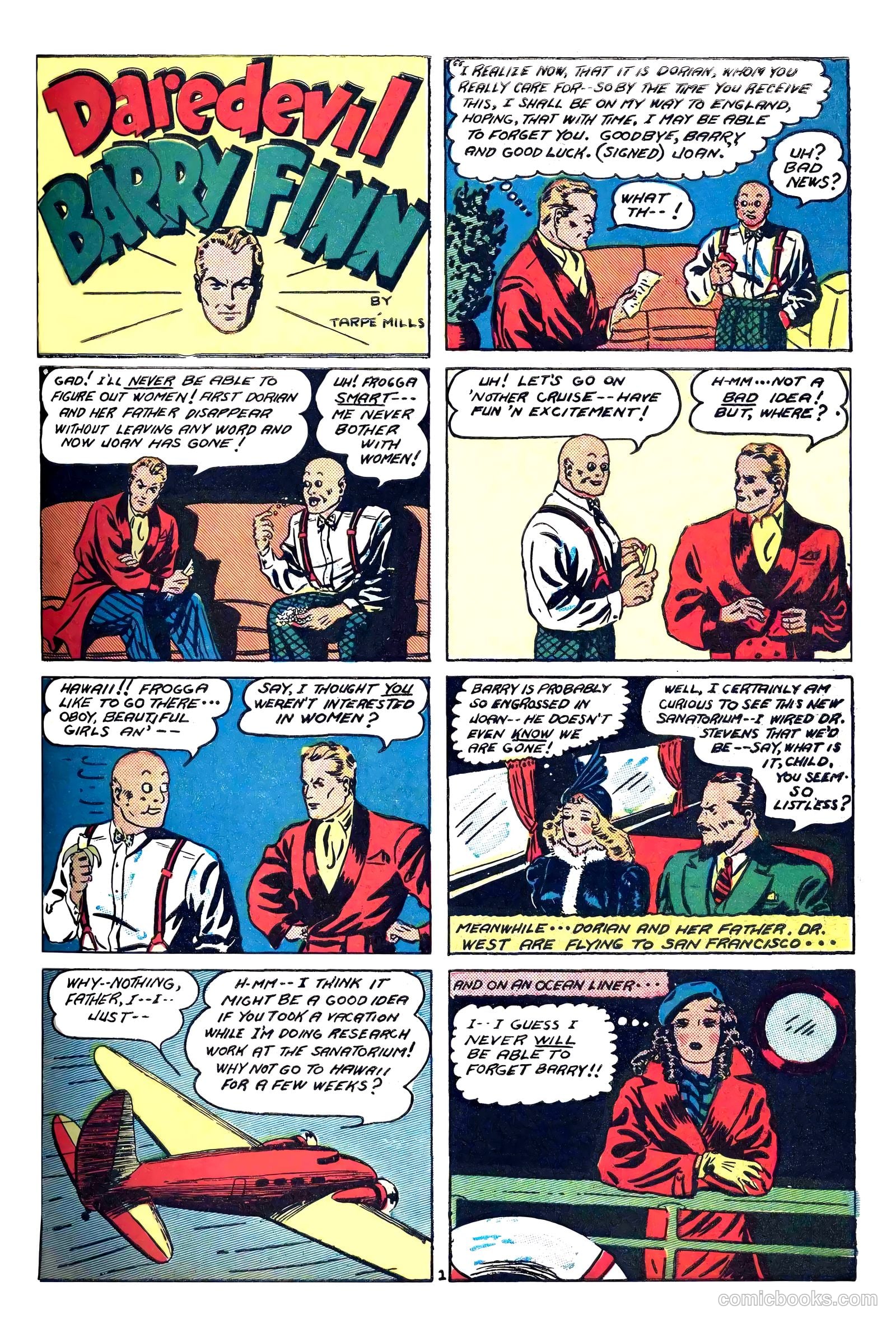 Amazing Mystery Funnies #16 — page 11 of 52