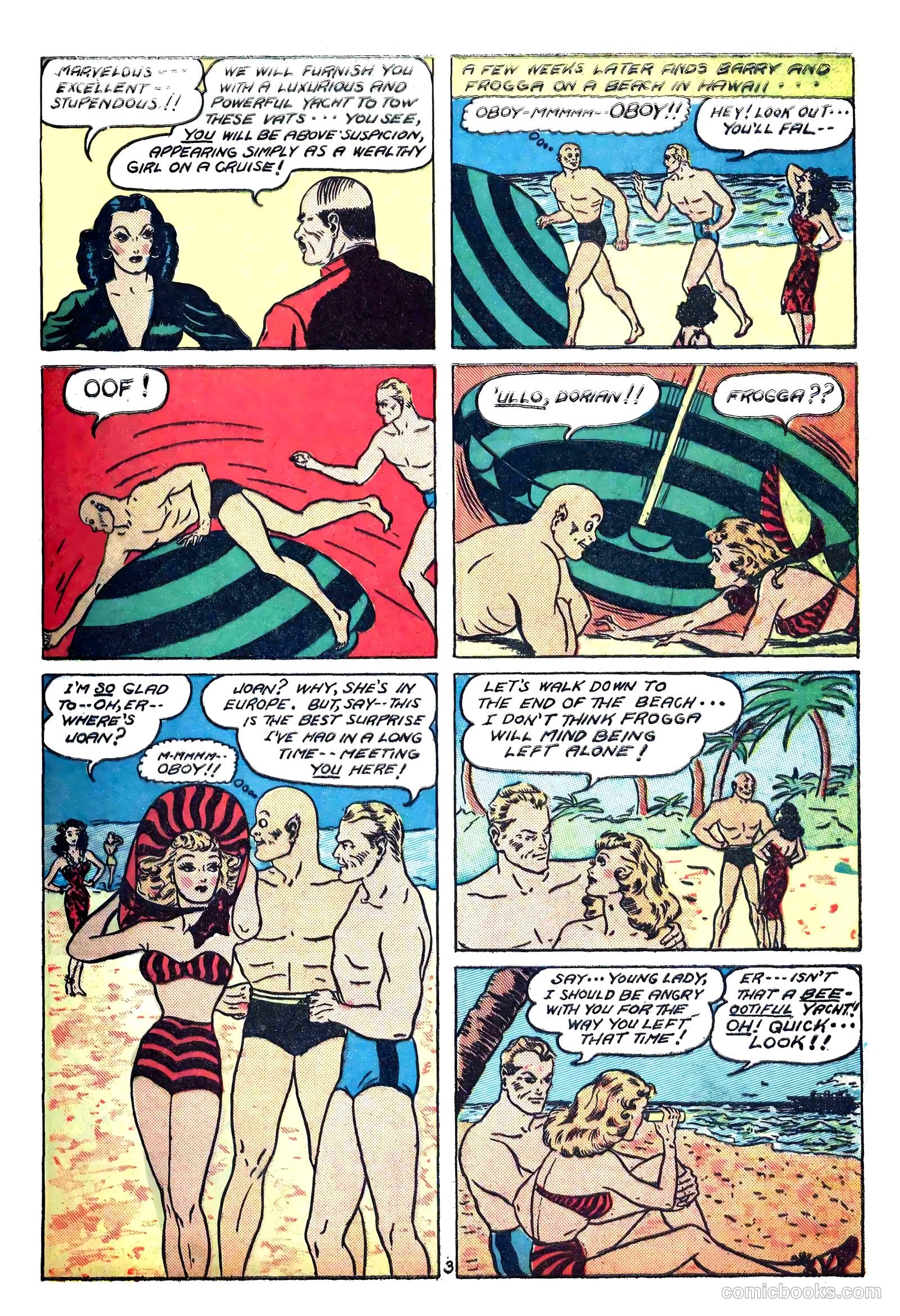 Amazing Mystery Funnies #16 — page 13 of 52
