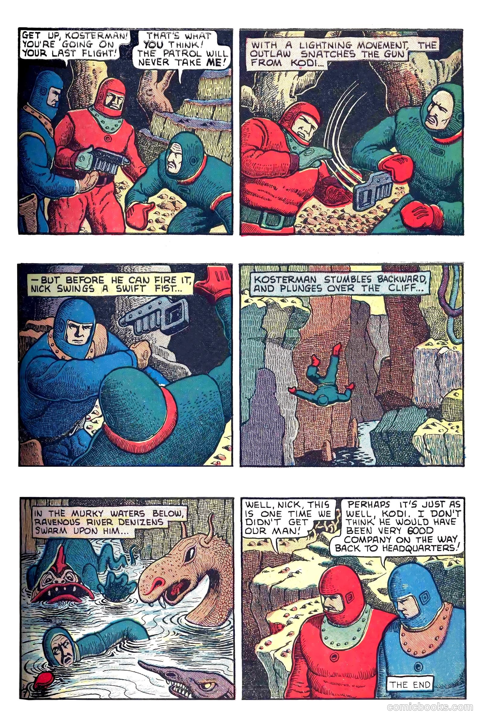 Amazing Mystery Funnies #16 — page 23 of 52