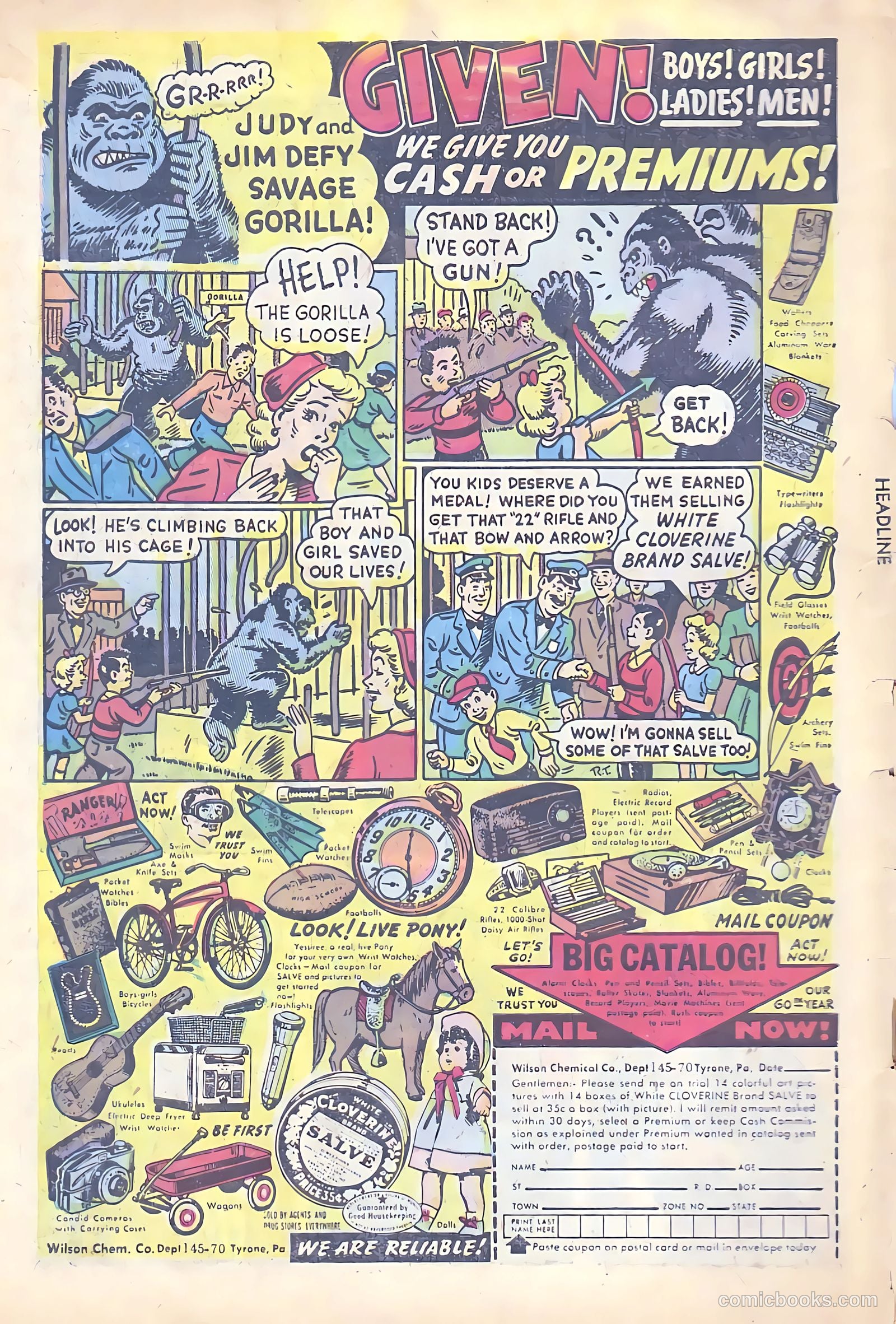 Headline Comics #73 — page 35 of 37