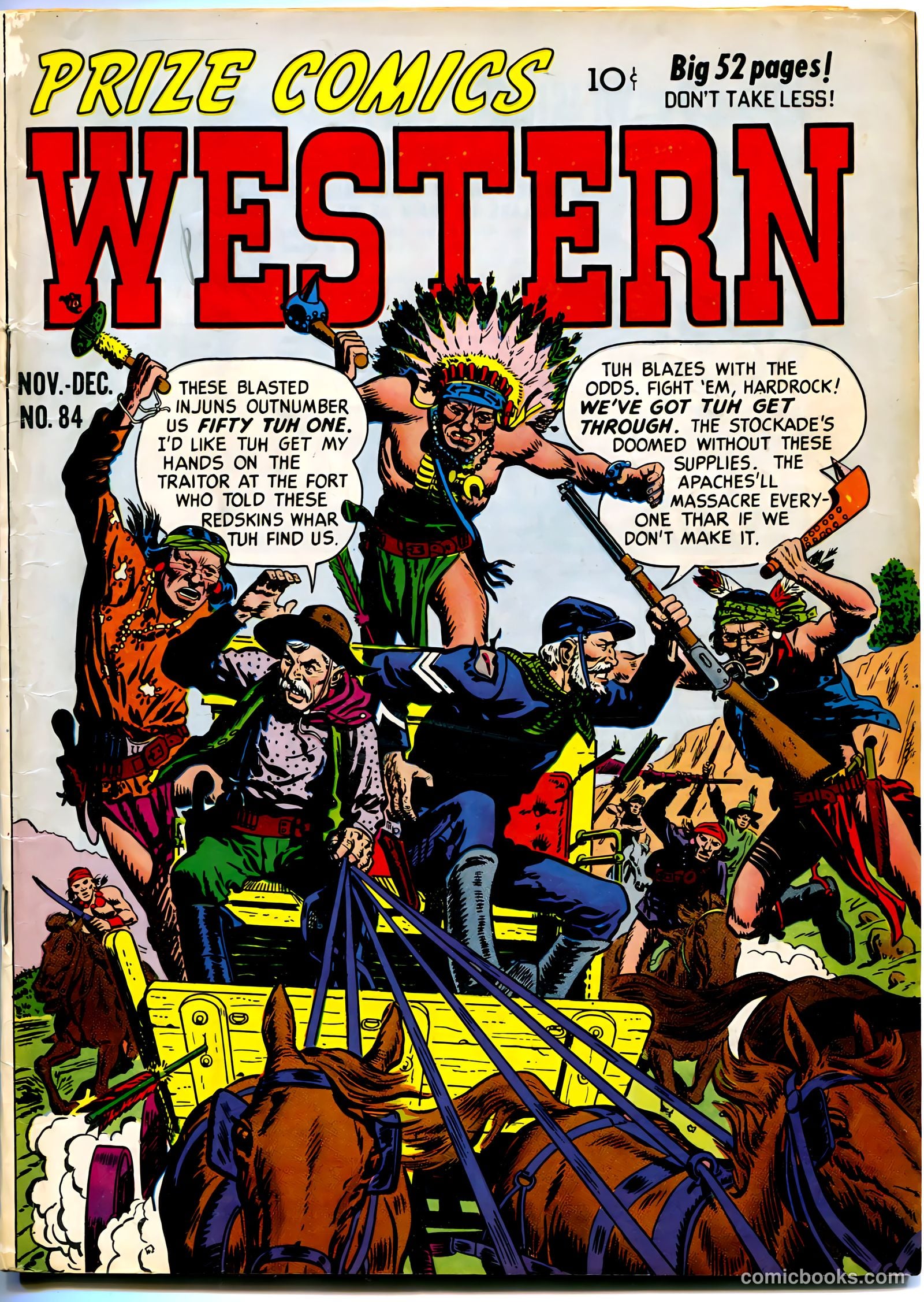 Prize Comics Western #84 — page 1 of 52