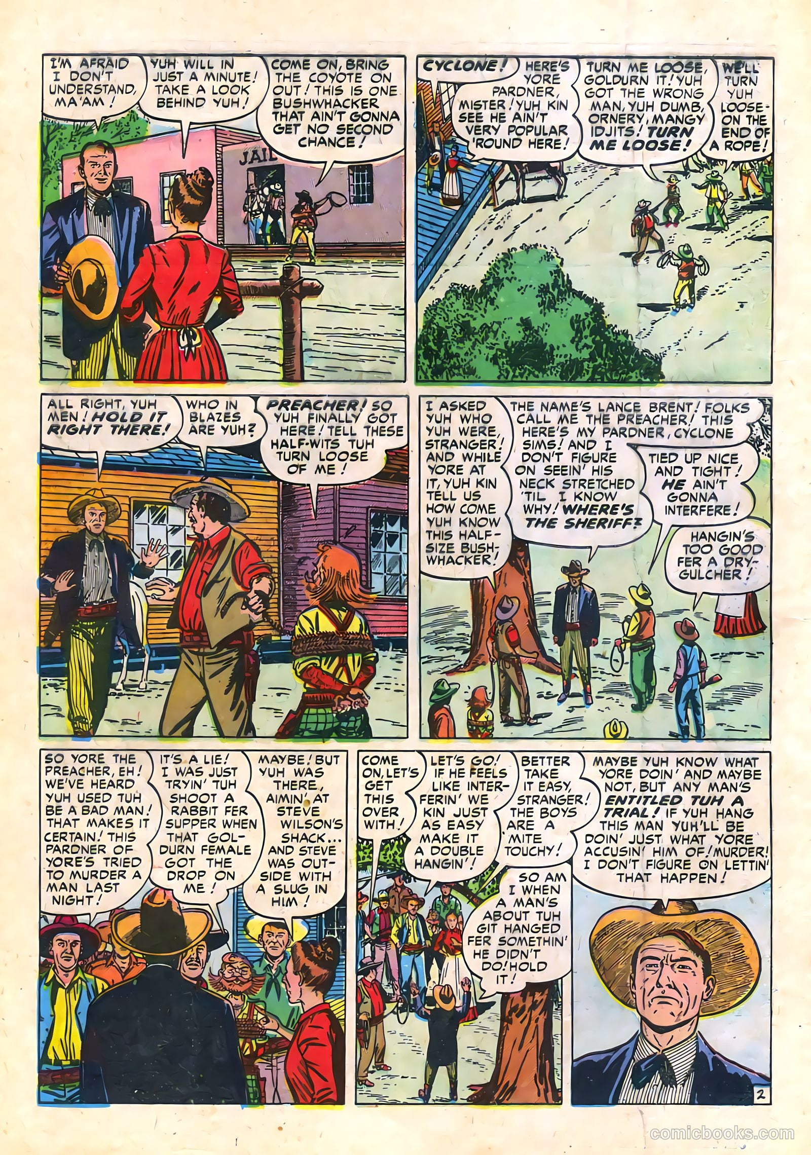 Prize Comics Western #84 — page 4 of 52