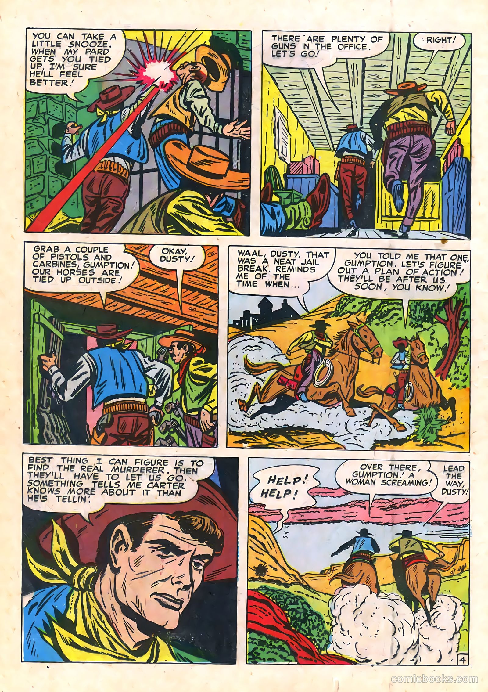 Prize Comics Western #84 — page 16 of 52