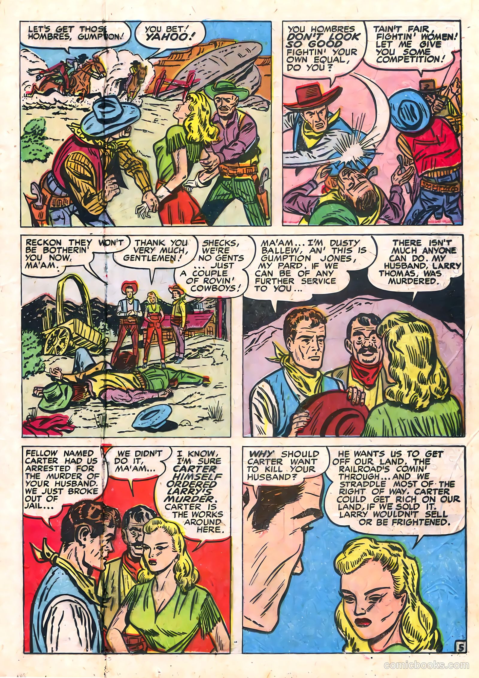 Prize Comics Western #84 — page 17 of 52