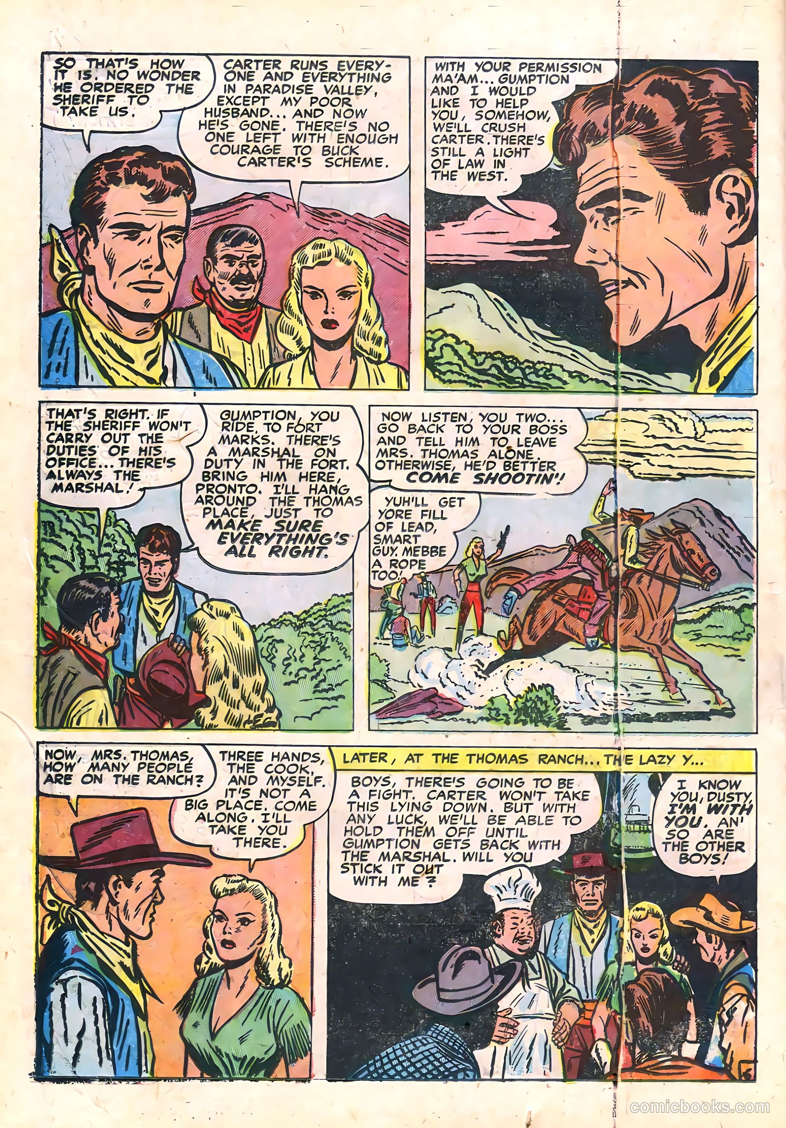 Prize Comics Western #84 — page 18 of 52