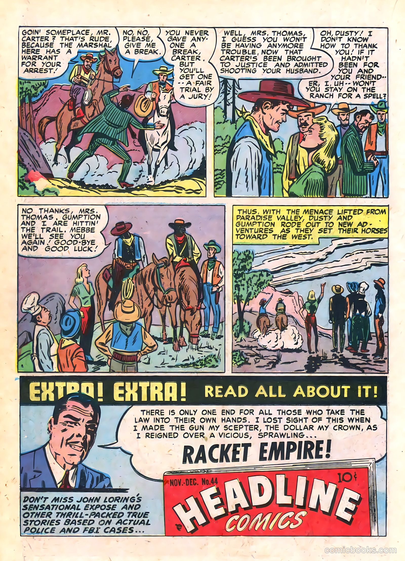 Prize Comics Western #84 — page 20 of 52