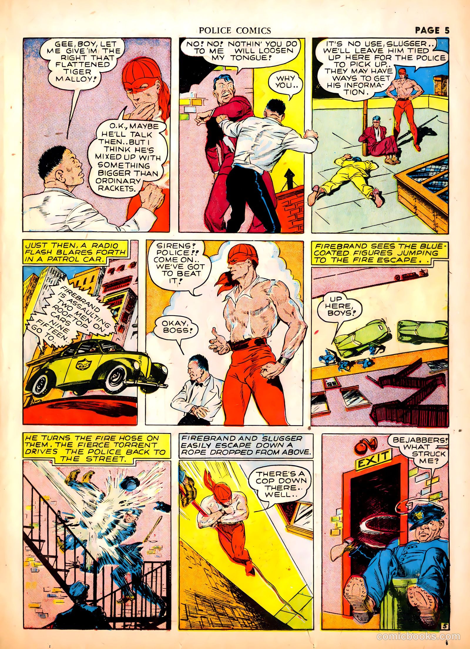 firebrand archives featuring reed crandall artwork #nn — page 5 of 114