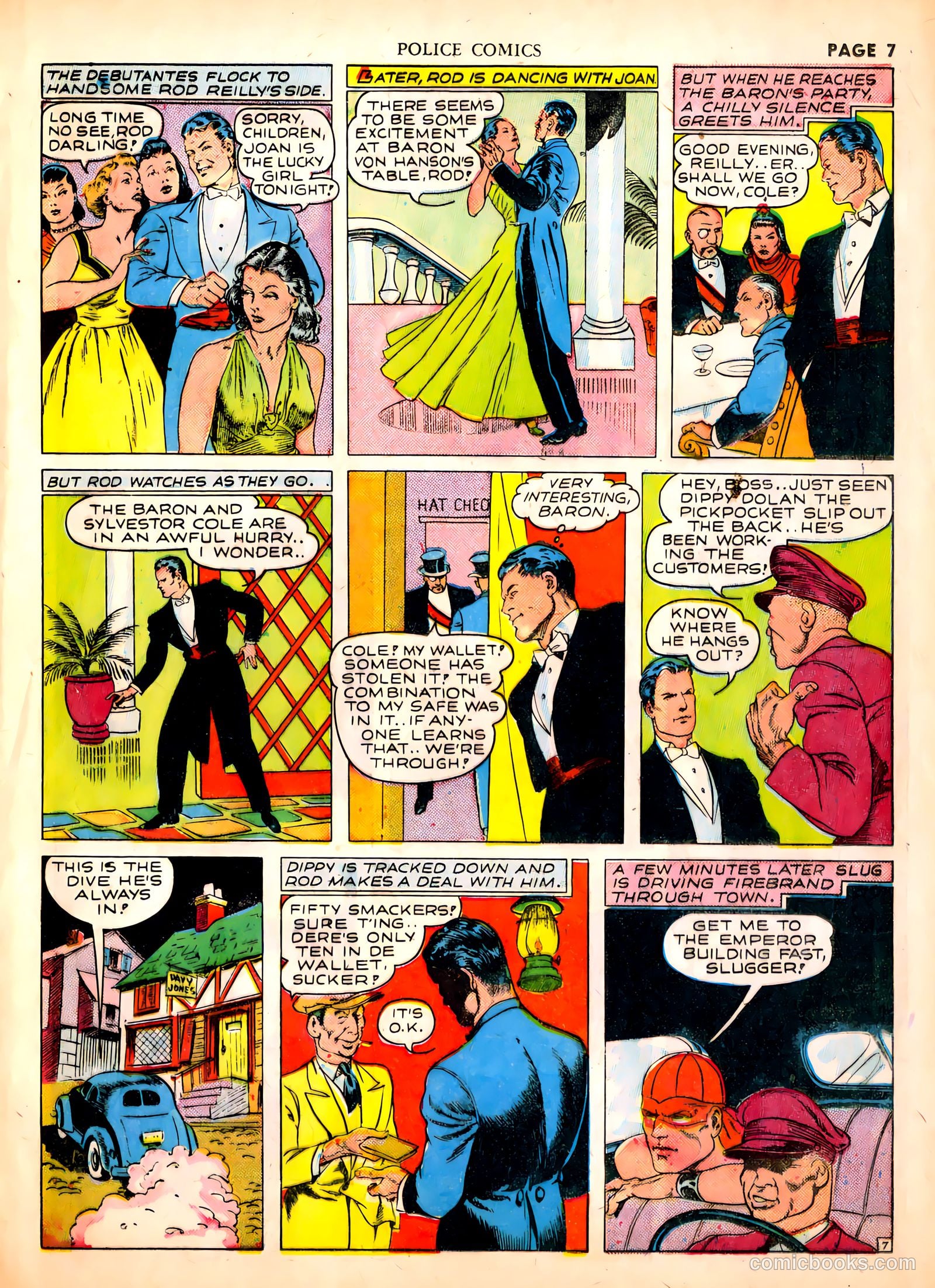 firebrand archives featuring reed crandall artwork #nn — page 7 of 114