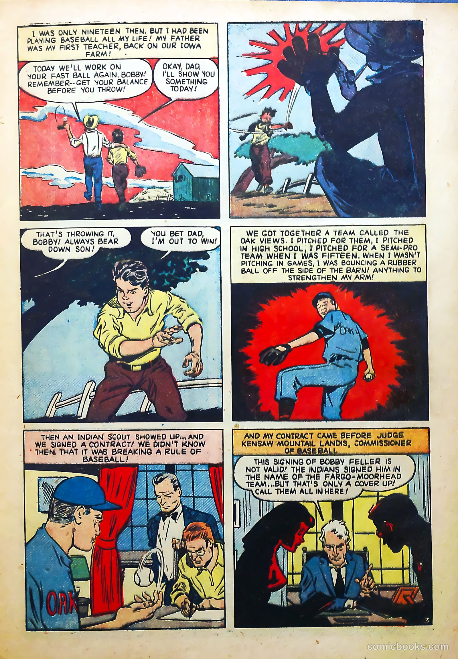 Baseball Thrills #10 — page 5 of 36