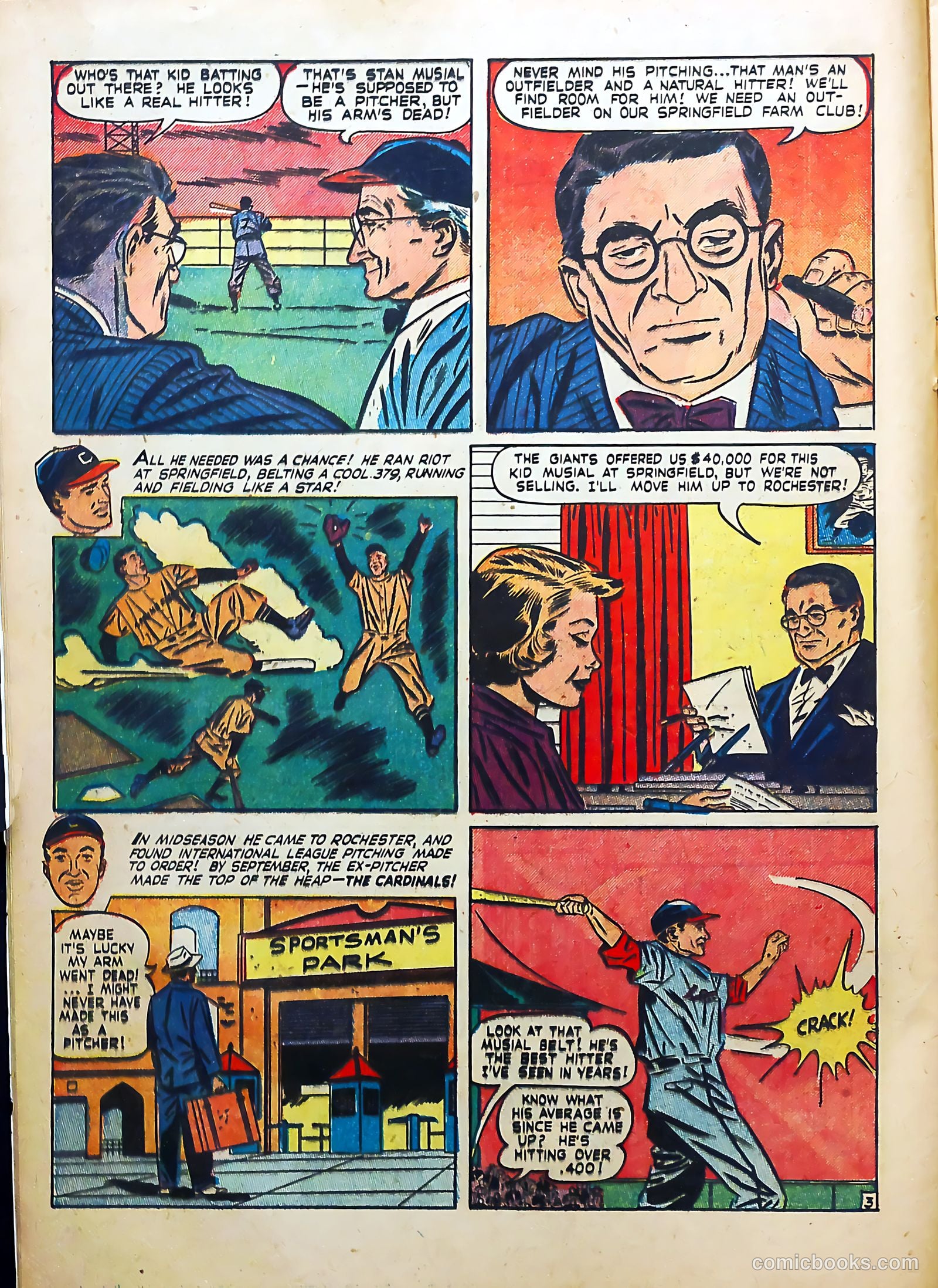 Baseball Thrills #10 — page 12 of 36