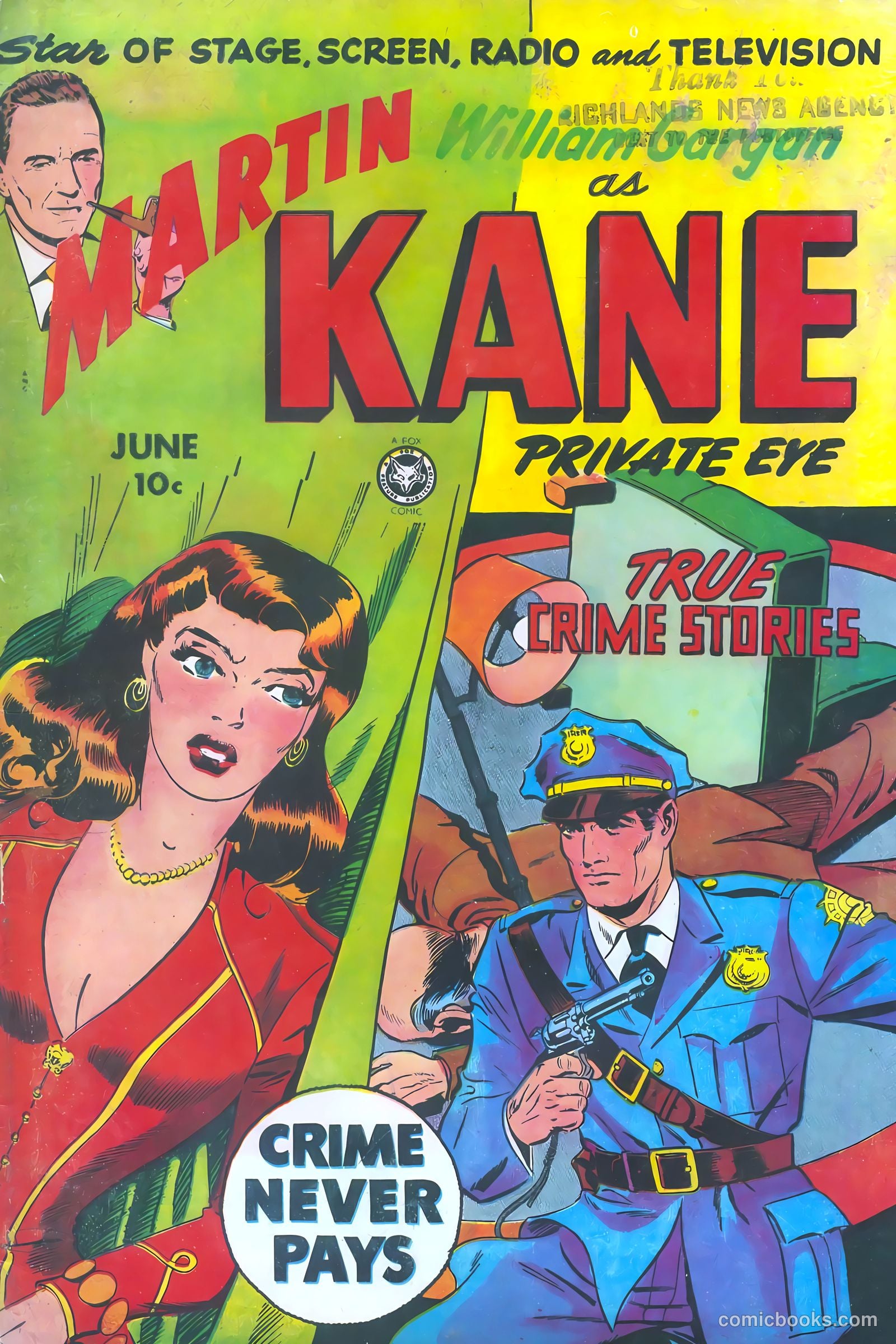 Martin Kane Private Eye #4 — page 1 of 36