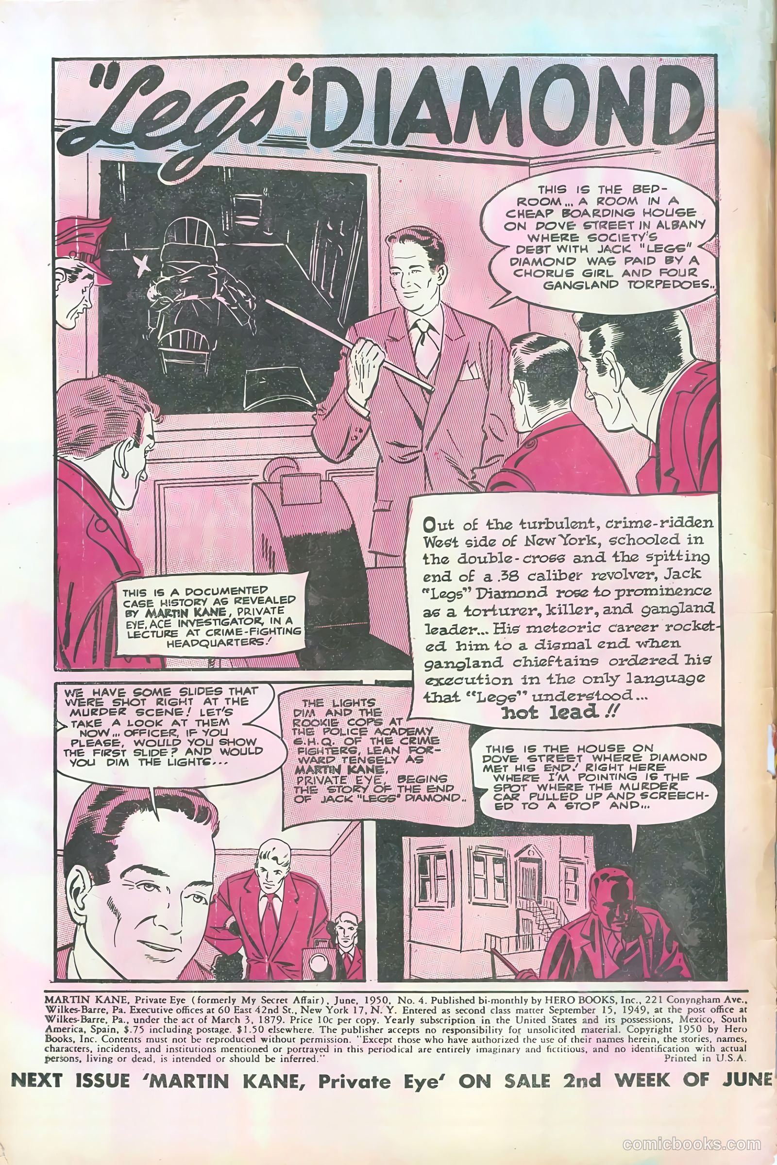 Martin Kane Private Eye #4 — page 2 of 36